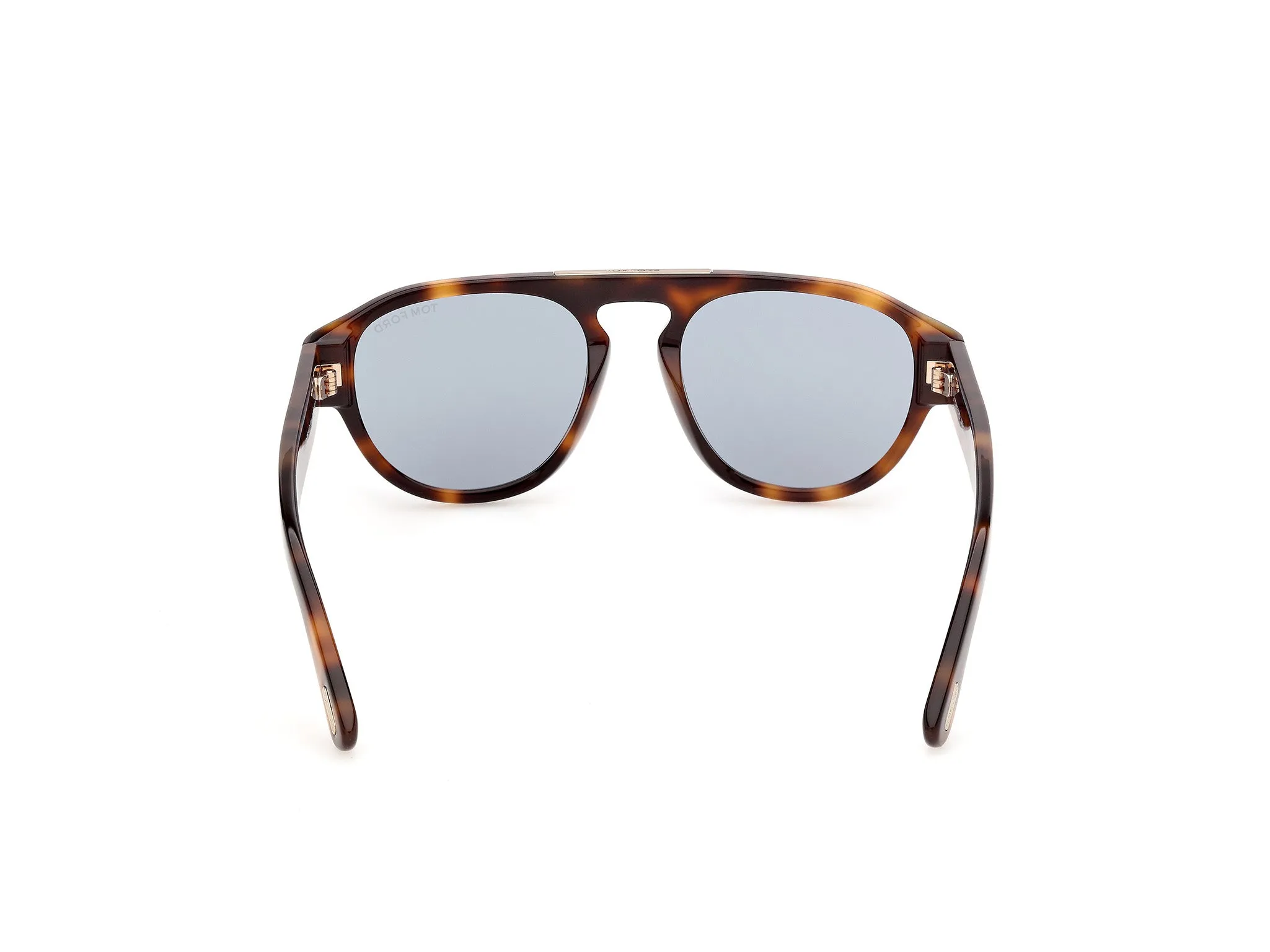 TOM FORD FT1407 PABLO-02 53A Occhiali da sole Acetato Havana Fumo Pilot Normale - immagine 4