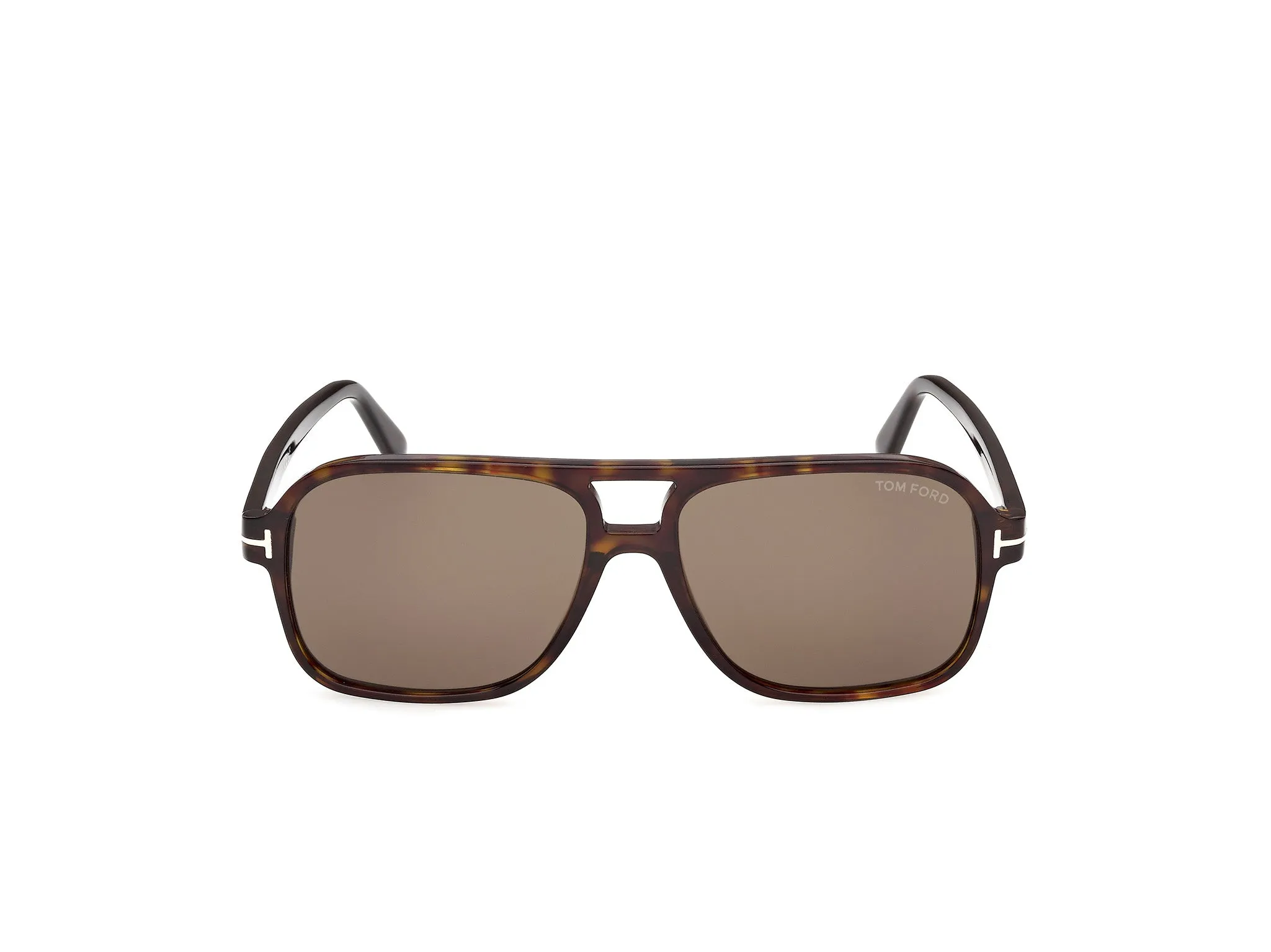 TOM FORD FT1406 MADISON-02 52J Occhiali da sole Acetato Havana Roviex Squadrata Normale - immagine 2