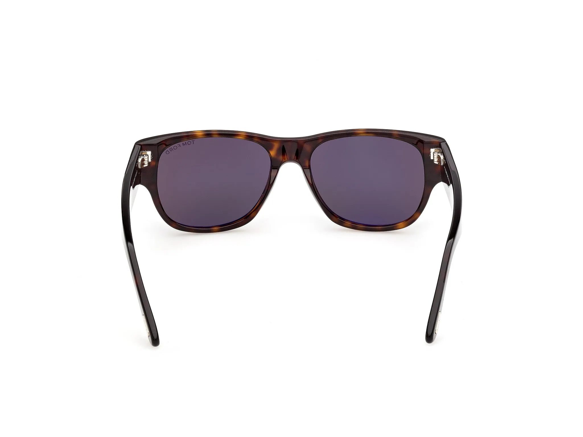 TOM FORD FT1405 CASSIUS-02 52A Occhiali da sole Acetato Havana Fumo Squadrata Normale - immagine 4