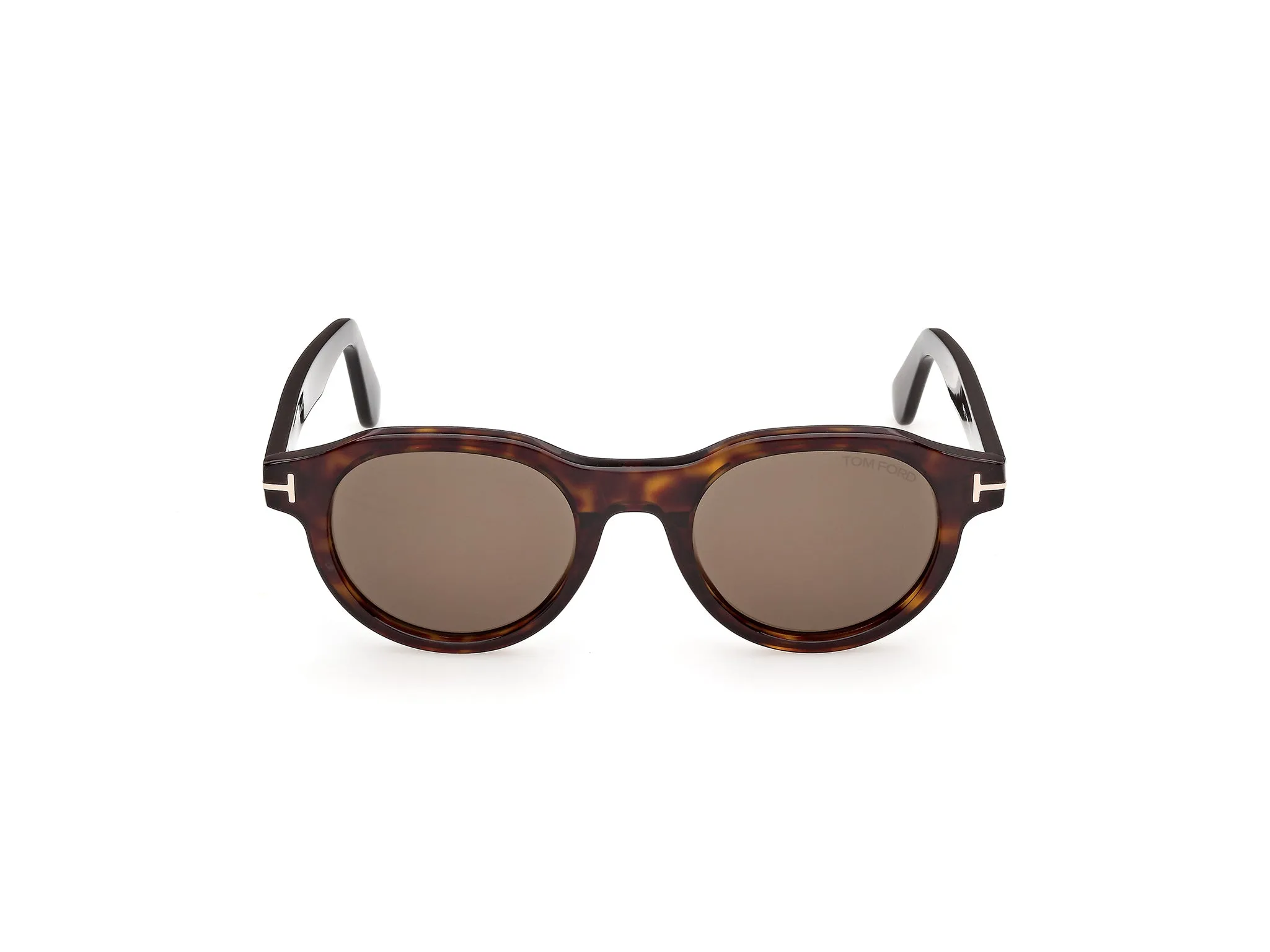 TOM FORD FT1404 NILS-02 52J Occhiali da sole Acetato Havana Roviex Rotonda Normale - immagine 2