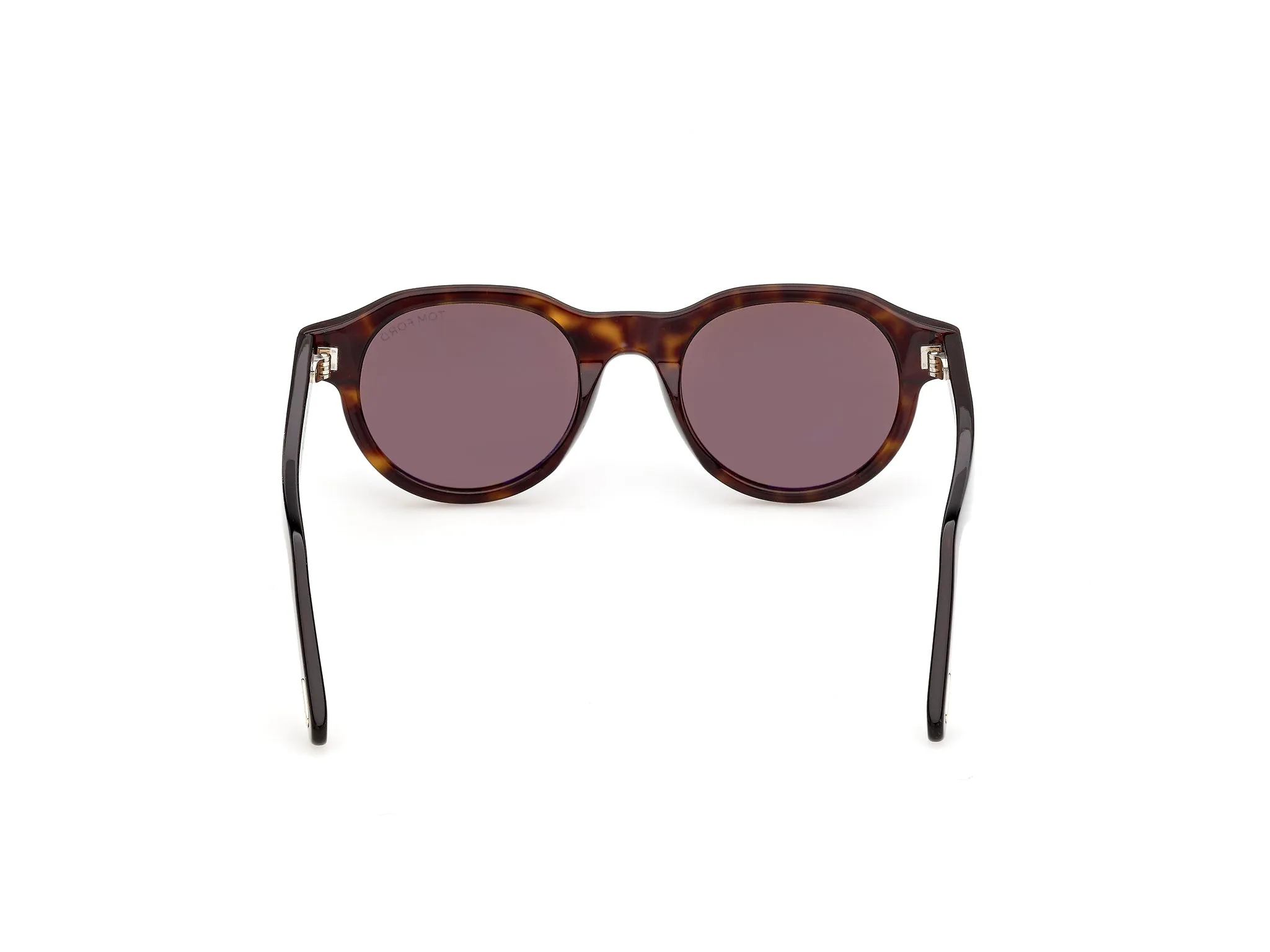 TOM FORD FT1404 NILS-02 52J Occhiali da sole Acetato Havana Roviex Rotonda Normale - immagine 4