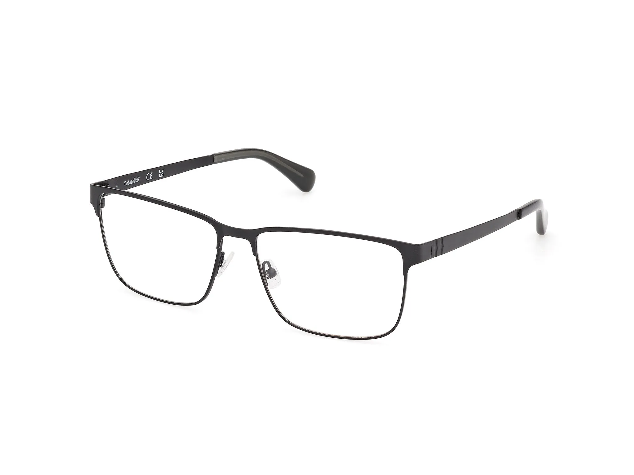 Timberland TB50036 2 Montature da vista Metallo Nero Squadrata Normale - immagine 1