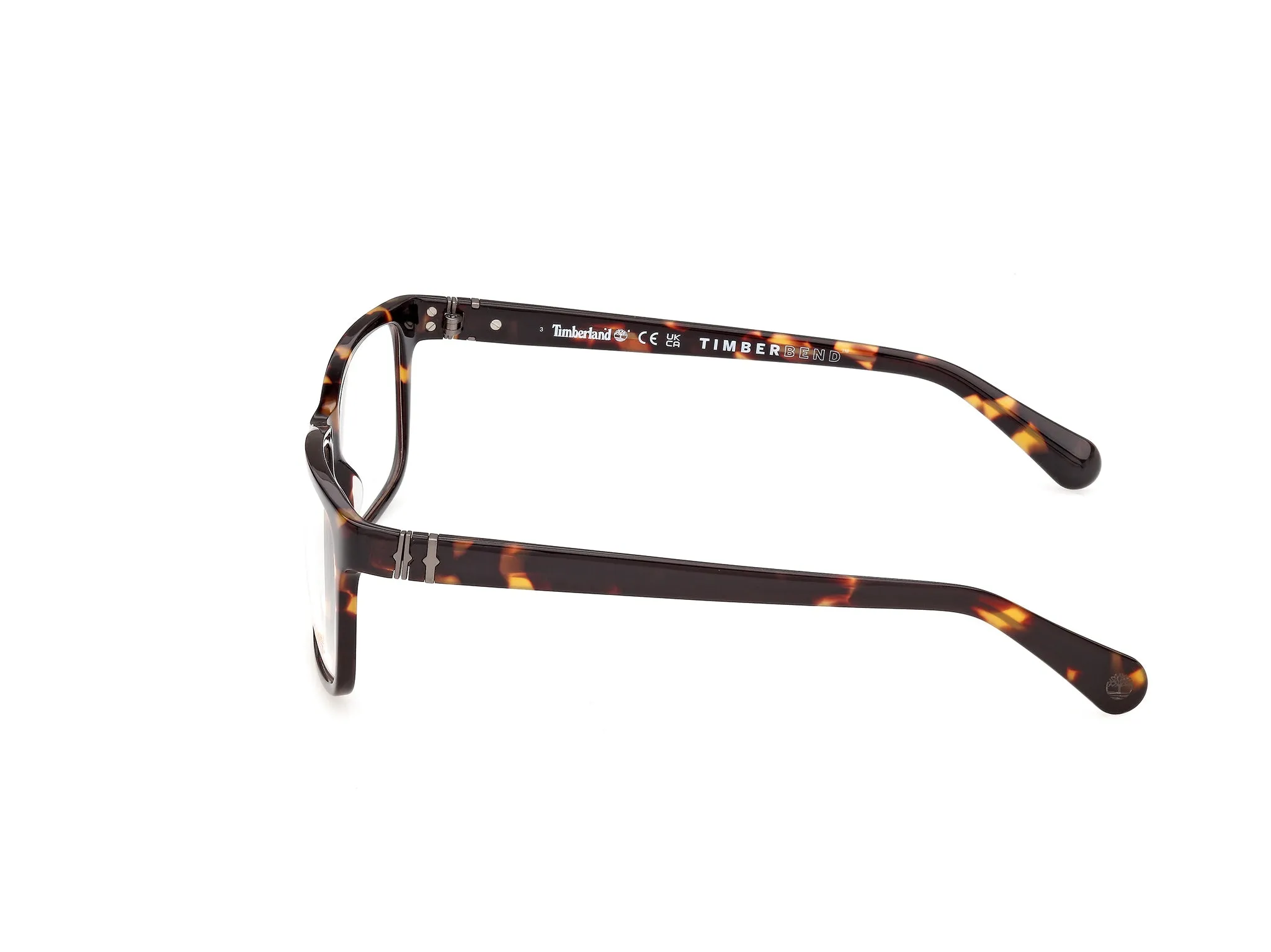 Timberland TB50035 56 Montature da vista Acetato Havana Squadrata Normale - immagine 3