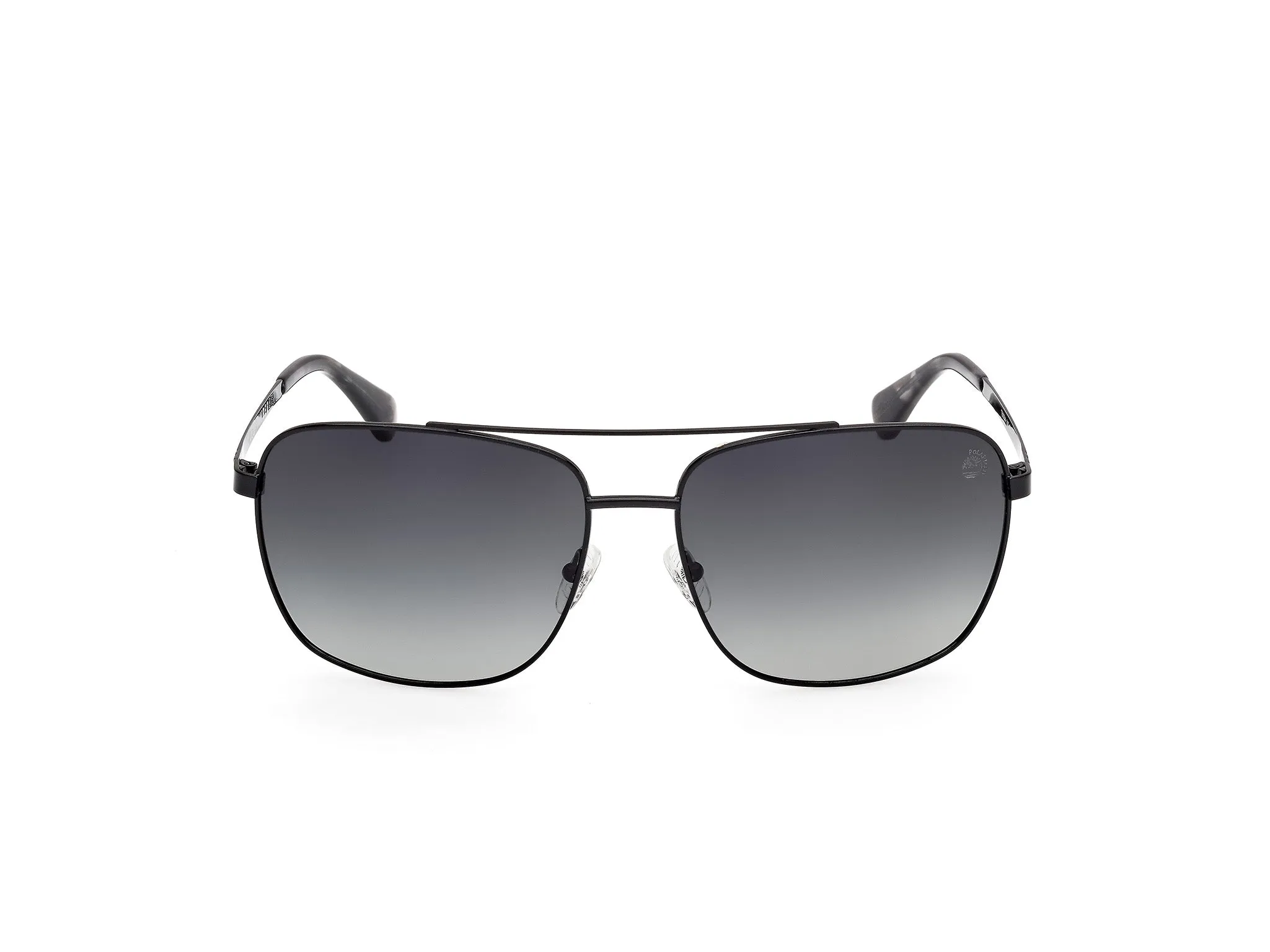 Timberland TB00044 01D Occhiali da sole Metallo Nero Fumo Squadrata Polarizzata - immagine 2