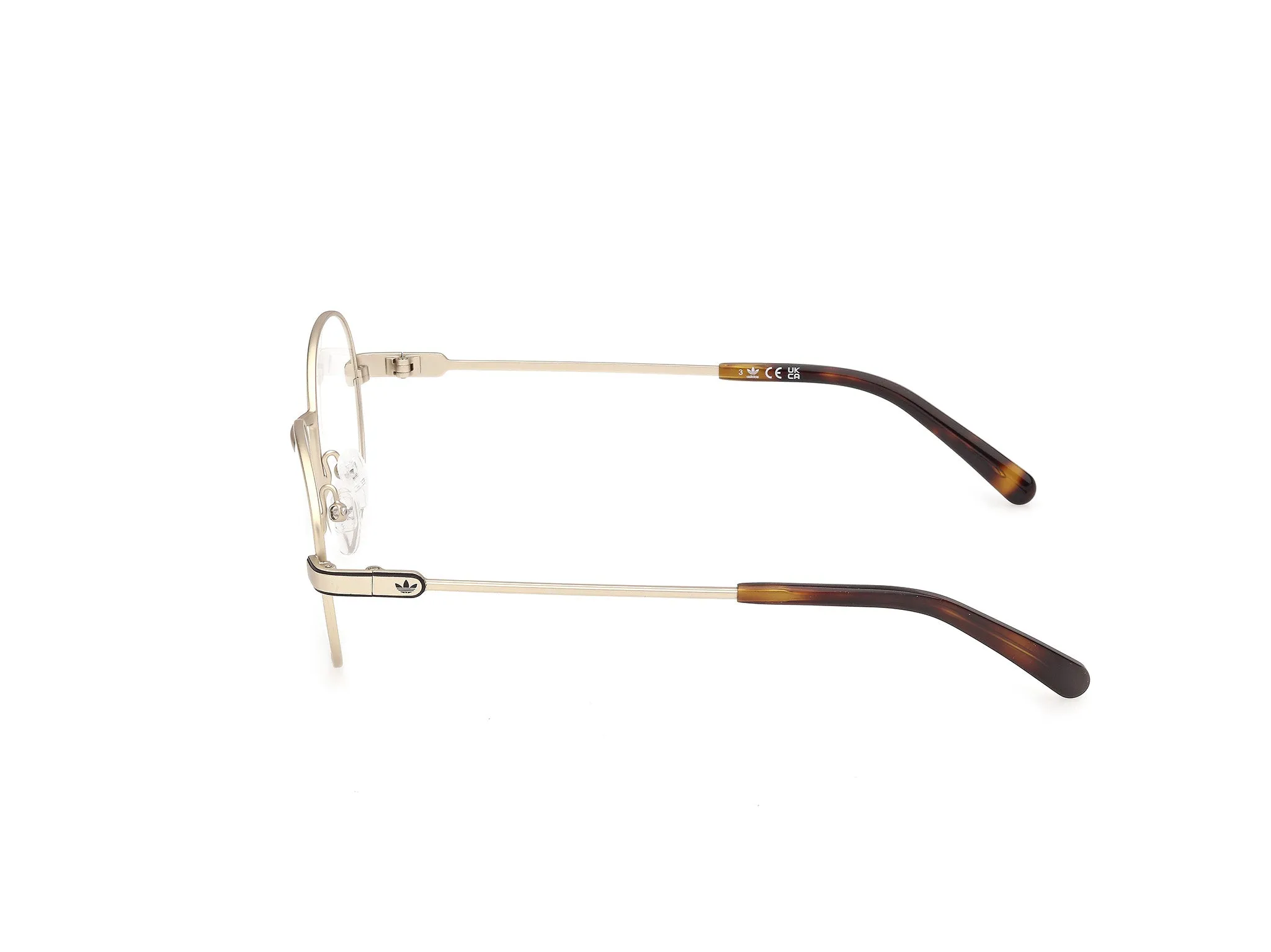 Adidas Sport OR5157 32 Montature da vista Iniettato Oro Rotonda Normale - immagine 3