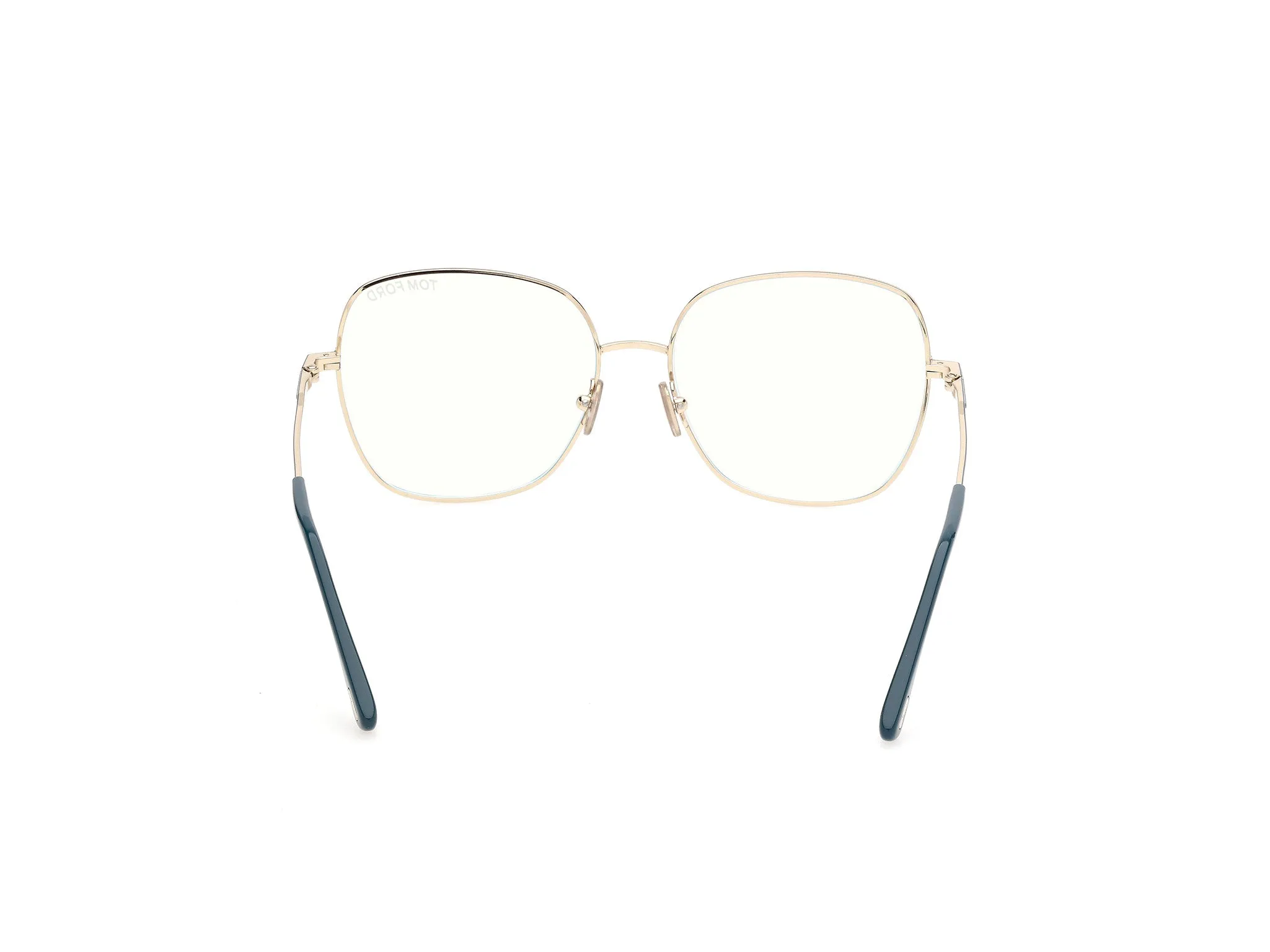 TOM FORD FT6196-B 87 Montature da vista Metallo Turchese Squadrata Normale - immagine 4