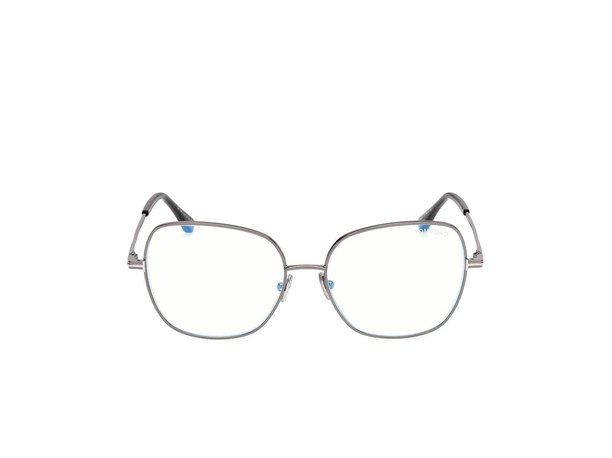 TOM FORD FT6196-B 12 Montature da vista Metallo Grigio Squadrata Normale - immagine 2