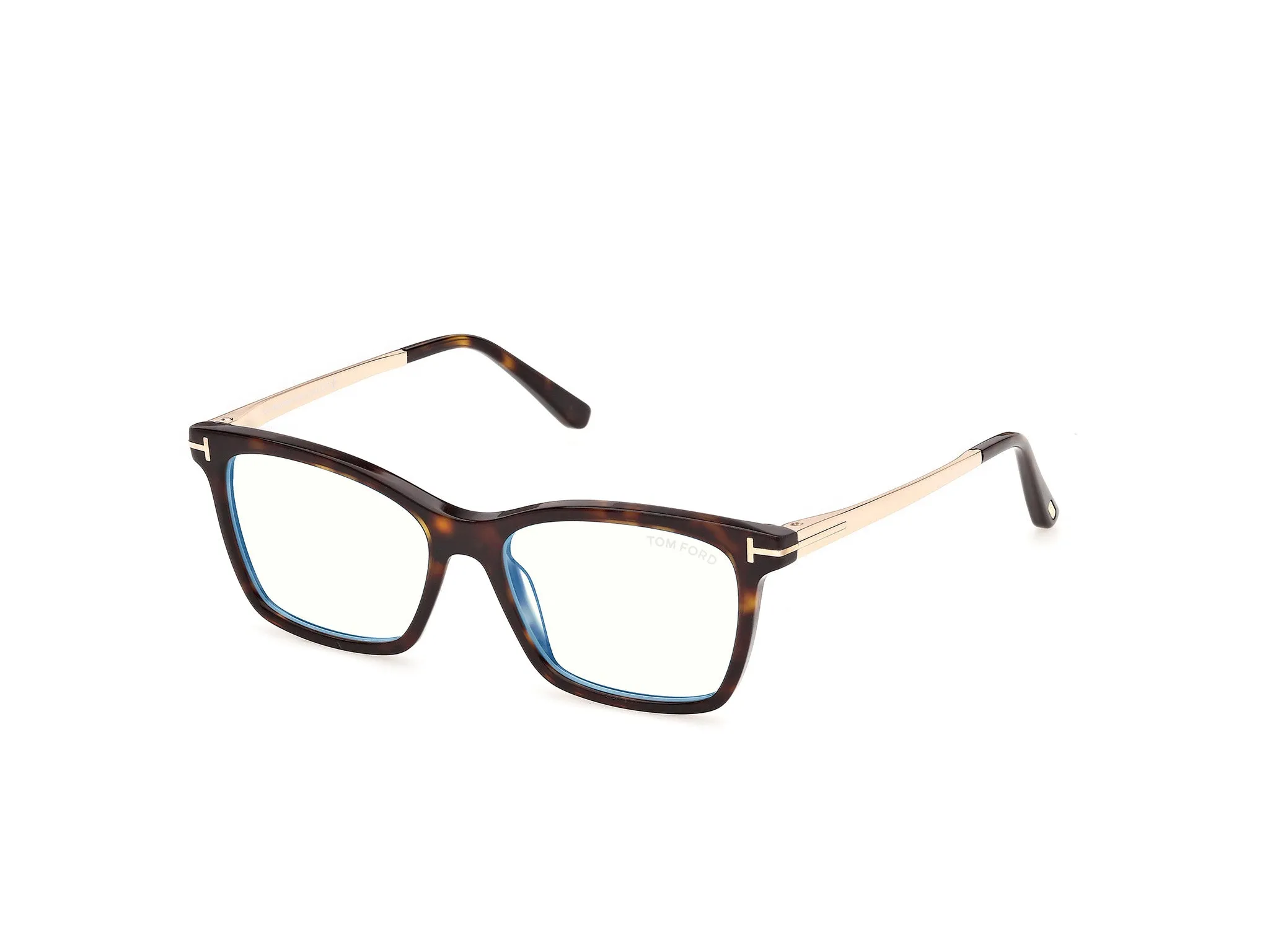 TOM FORD FT6194-B 52 Montature da vista Acetato Havana Squadrata Normale - immagine 1