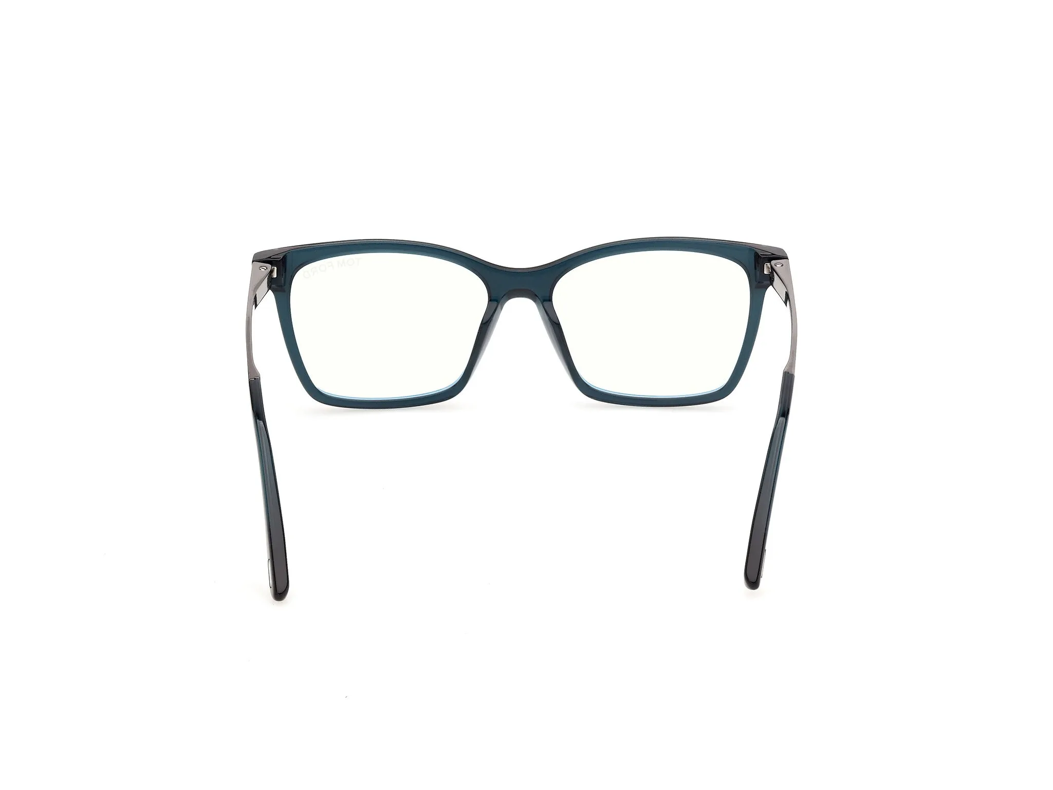 TOM FORD FT6194-B 87 Montature da vista Acetato Turchese Squadrata Normale - immagine 4