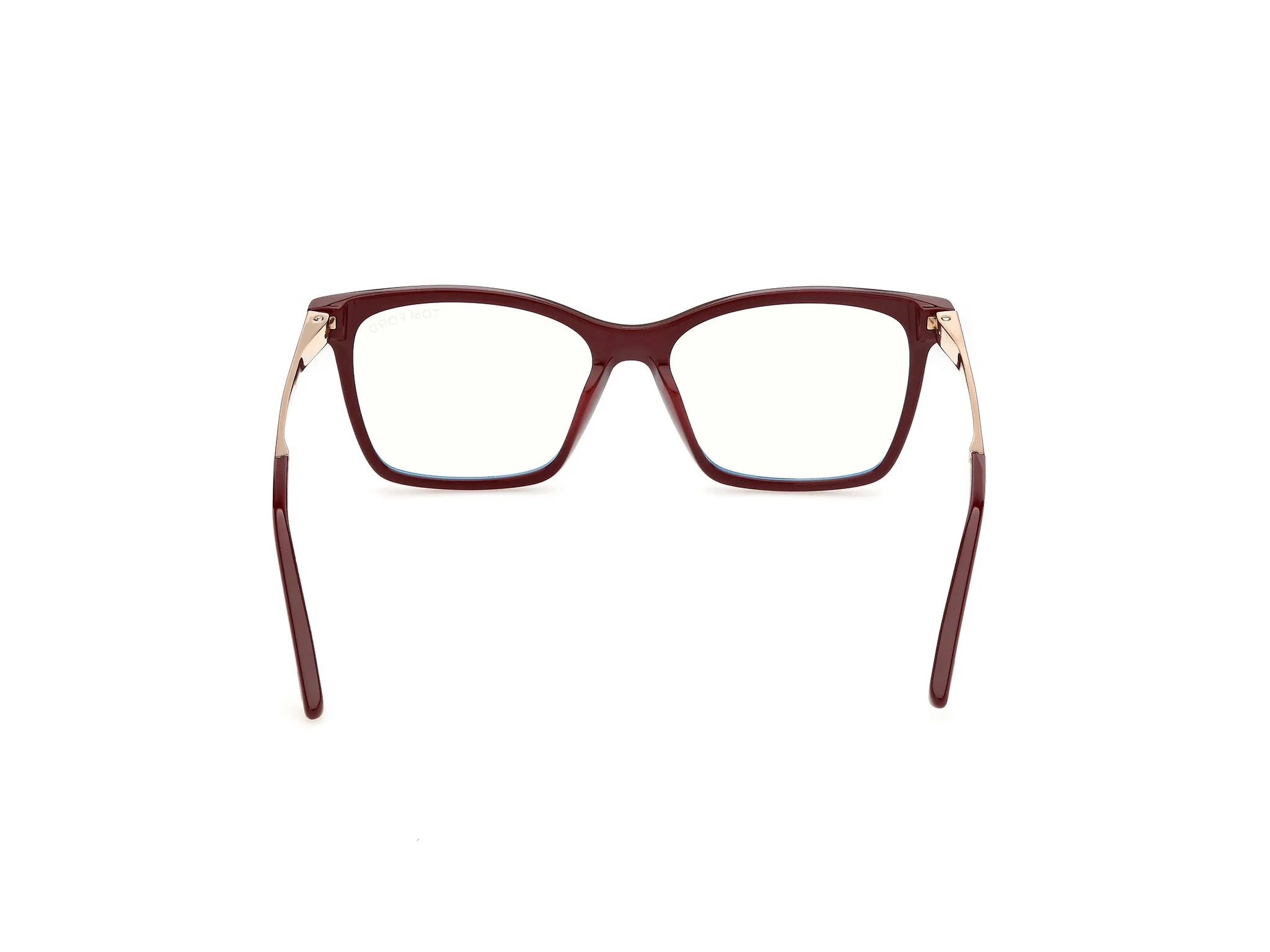 TOM FORD FT6194-B 69 Montature da vista Acetato Bordeaux Squadrata Normale - immagine 4