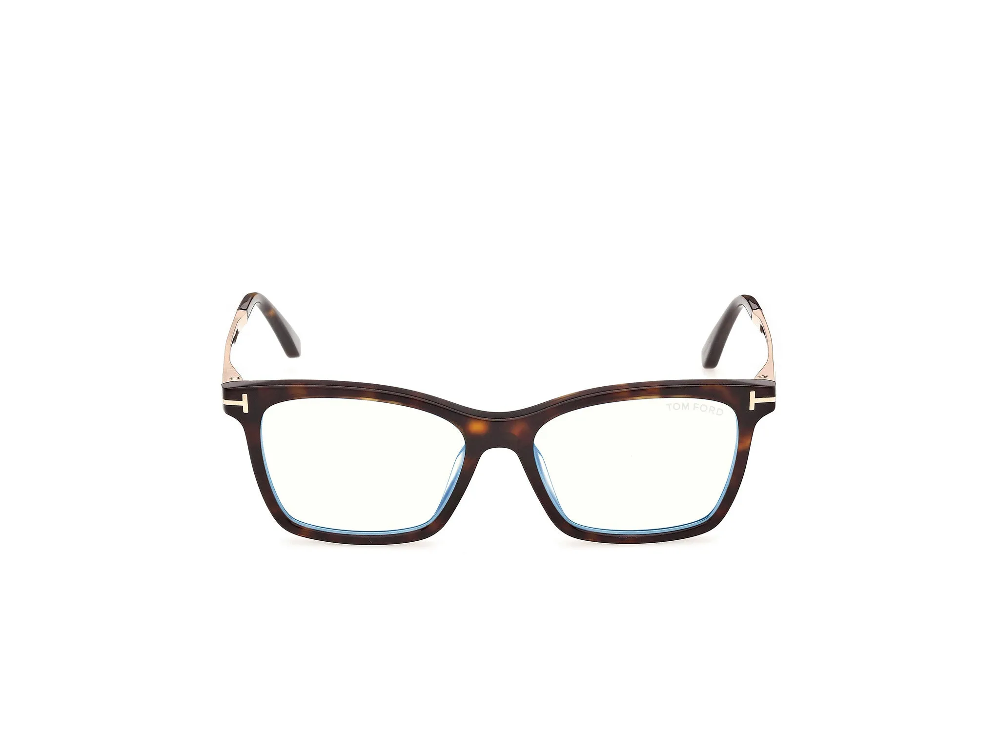 TOM FORD FT6194-B 52 Montature da vista Acetato Havana Squadrata Normale - immagine 2