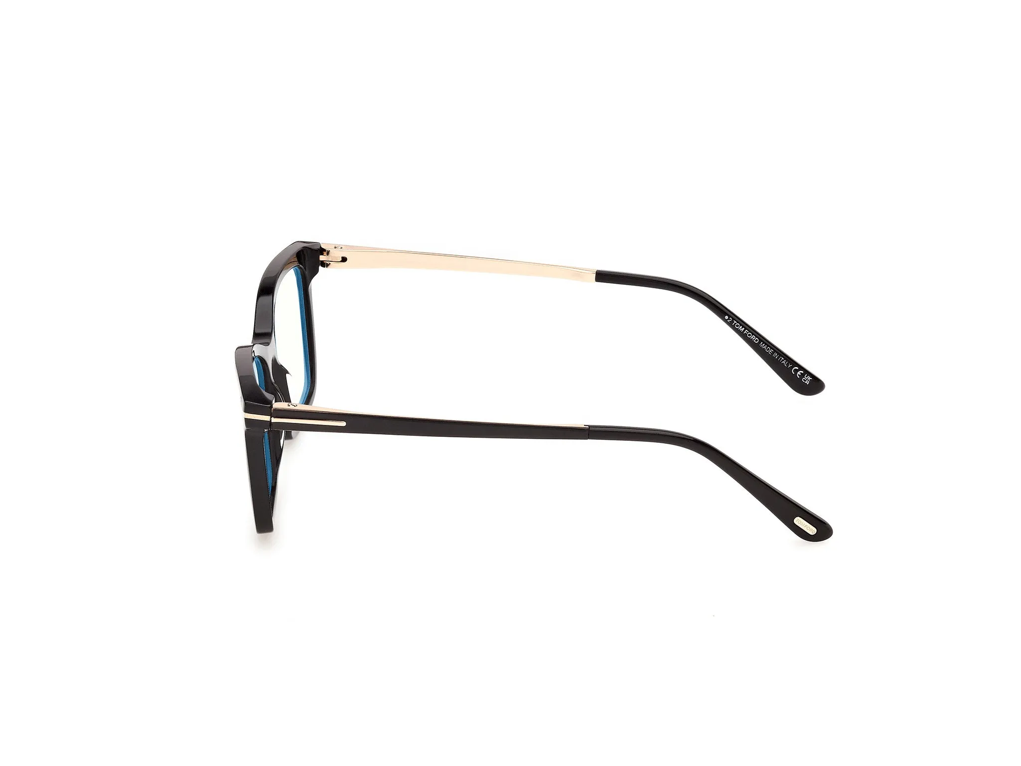 TOM FORD FT6194-B 1 Montature da vista Acetato Nero Squadrata Normale - immagine 3