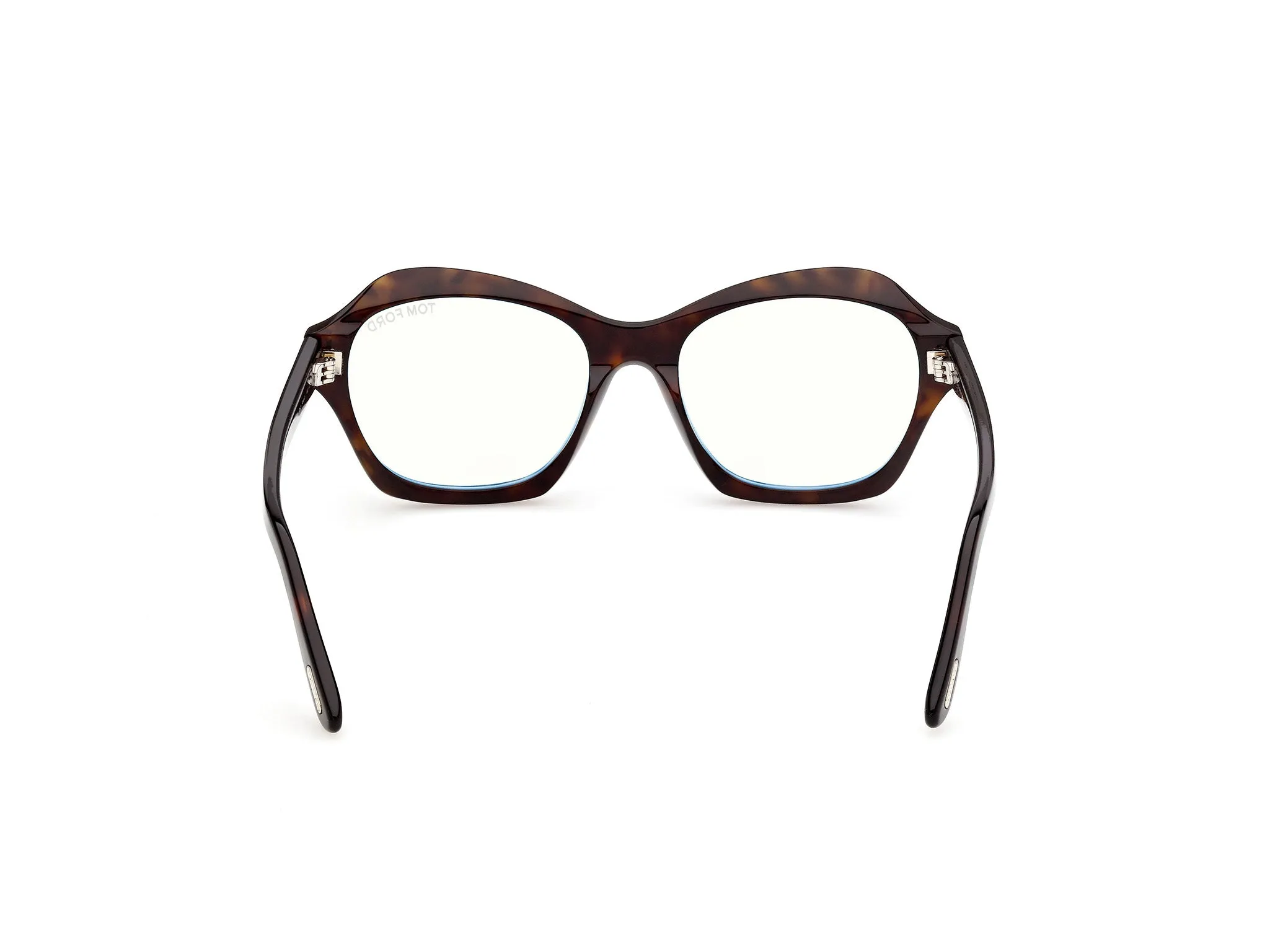 TOM FORD FT6193-B 52 Montature da vista Acetato Havana Geometrica Normale - immagine 4
