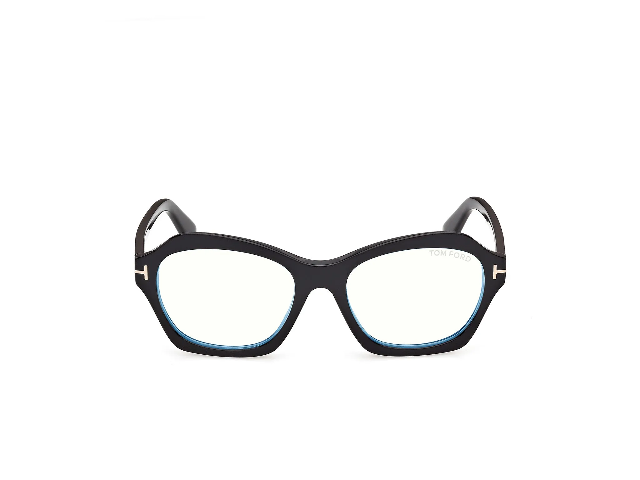 TOM FORD FT6193-B 1 Montature da vista Acetato Nero Geometrica Normale - immagine 2