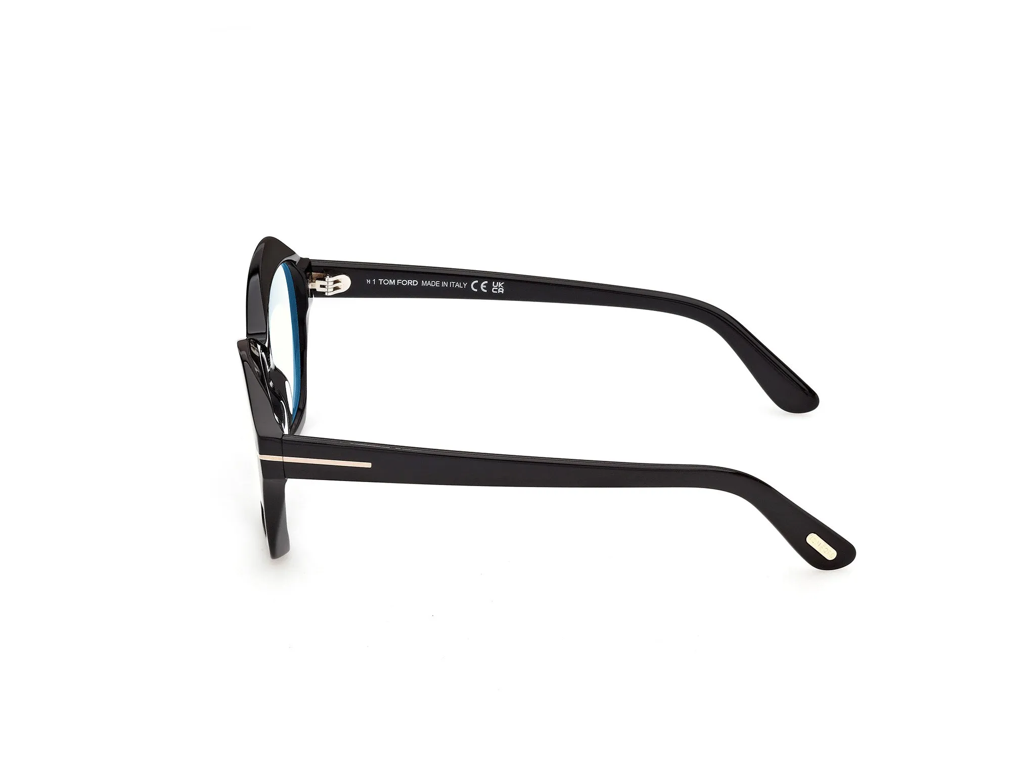 TOM FORD FT6193-B 1 Montature da vista Acetato Nero Geometrica Normale - immagine 3