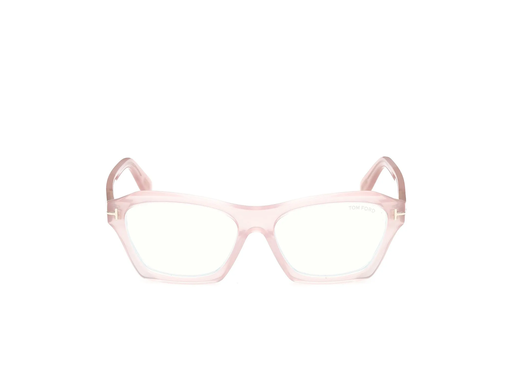 TOM FORD FT6192-B 72 Montature da vista Acetato Rosa Geometrica Normale - immagine 2