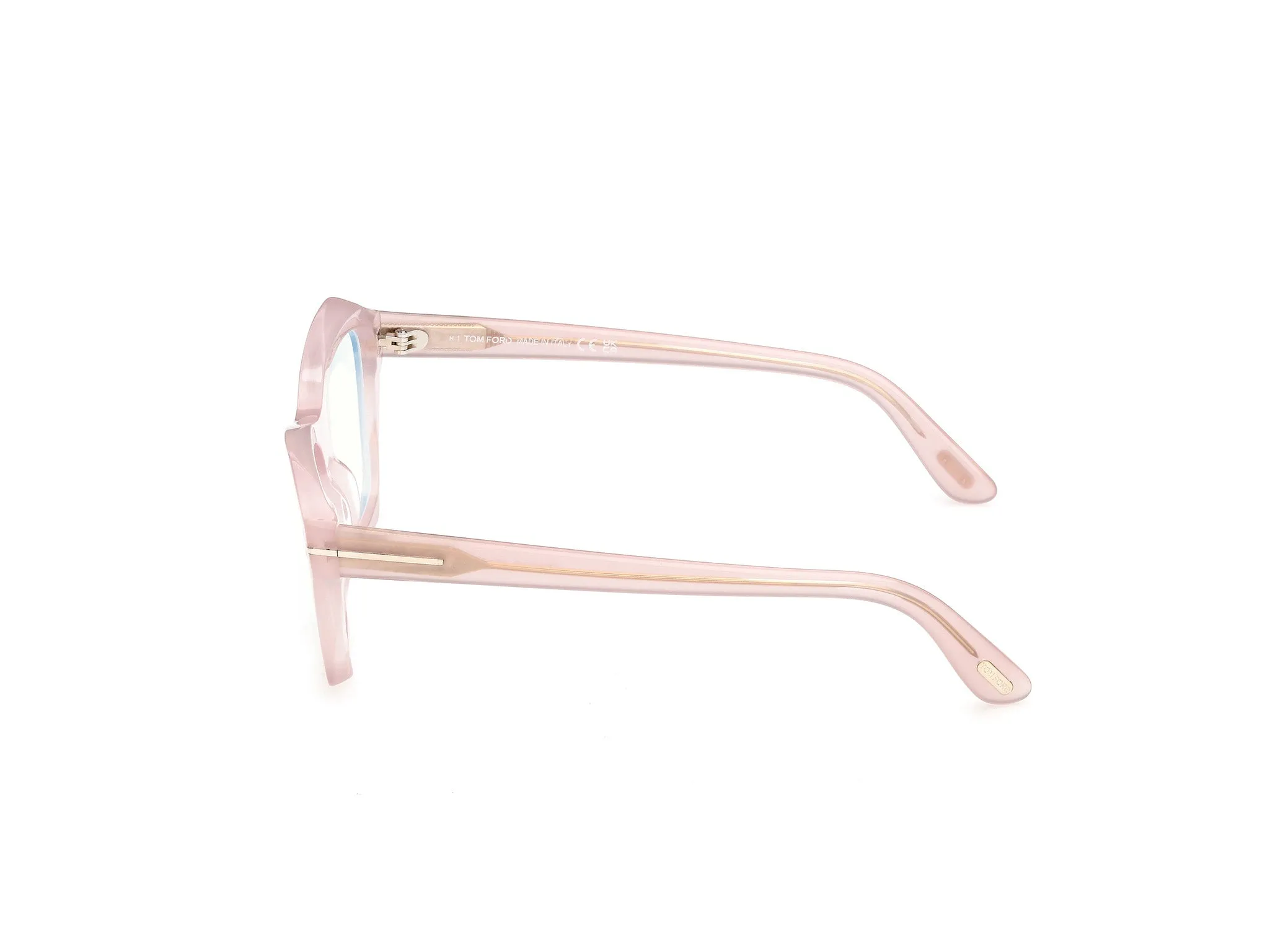 TOM FORD FT6192-B 72 Montature da vista Acetato Rosa Geometrica Normale - immagine 3