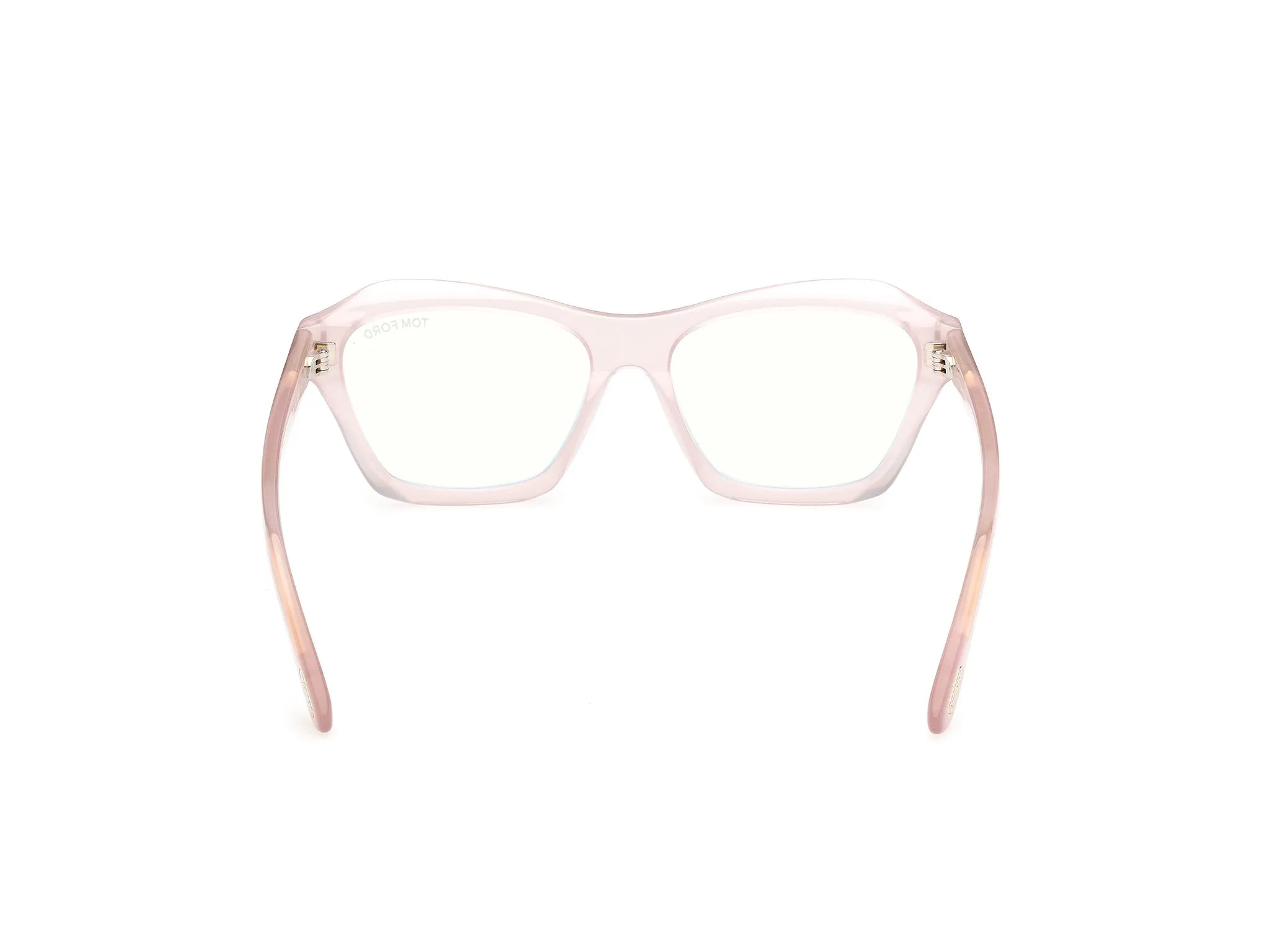 TOM FORD FT6192-B 72 Montature da vista Acetato Rosa Geometrica Normale - immagine 4