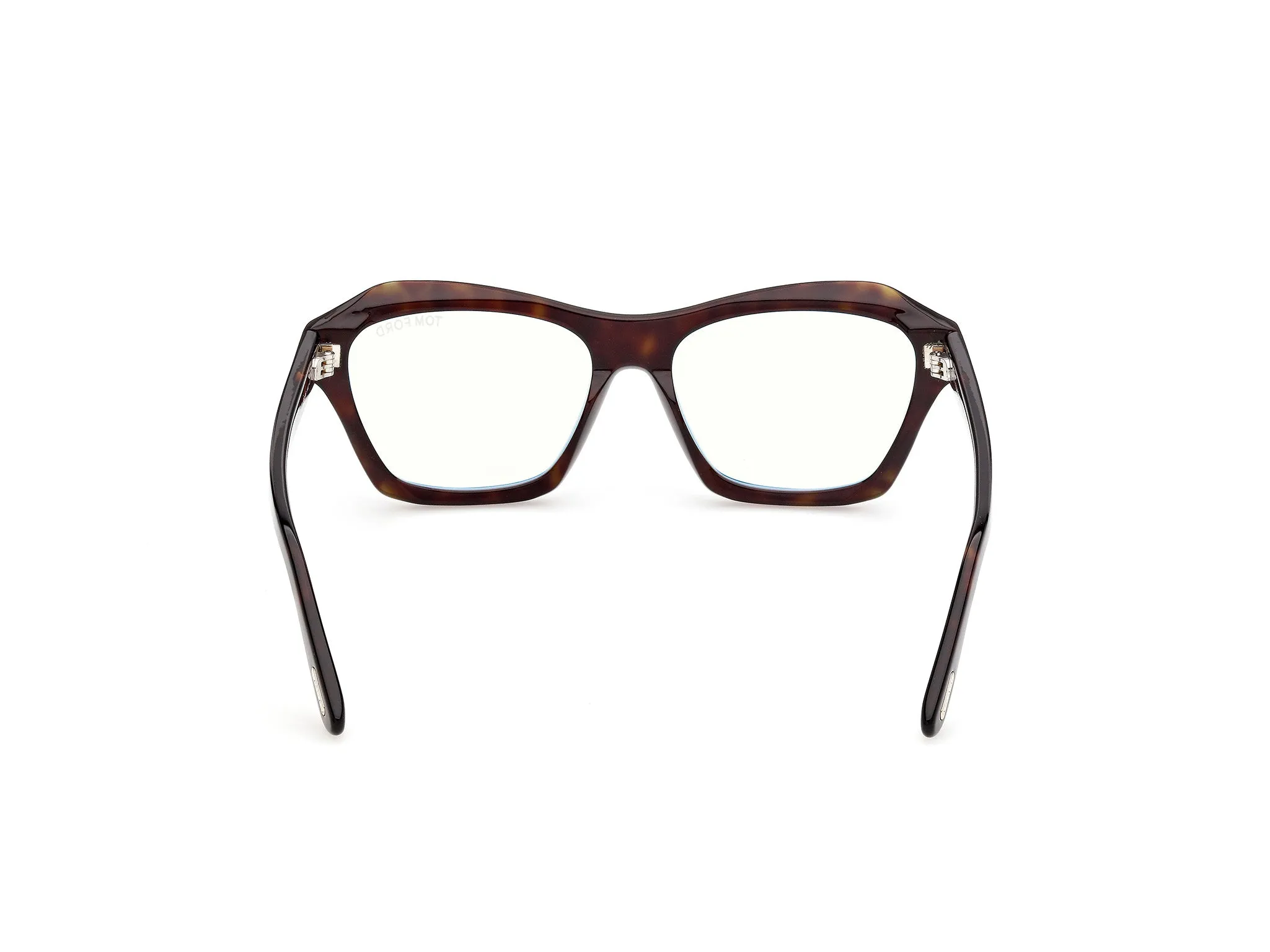 TOM FORD FT6192-B 52 Montature da vista Acetato Havana Geometrica Normale - immagine 4