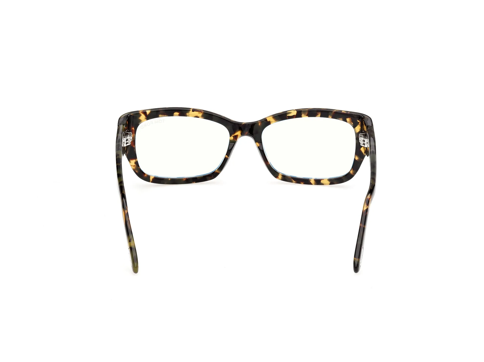 TOM FORD FT6191-B 55 Montature da vista Acetato Havana Squadrata Normale - immagine 4