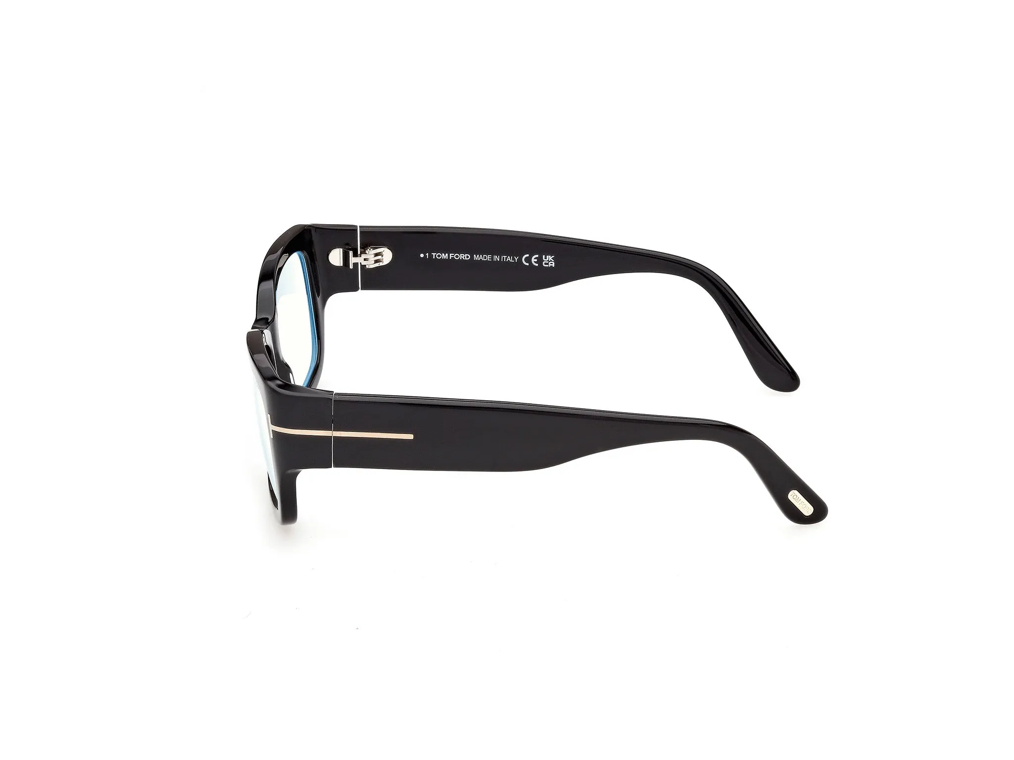 TOM FORD FT6191-B 1 Montature da vista Acetato Nero Squadrata Normale - immagine 3