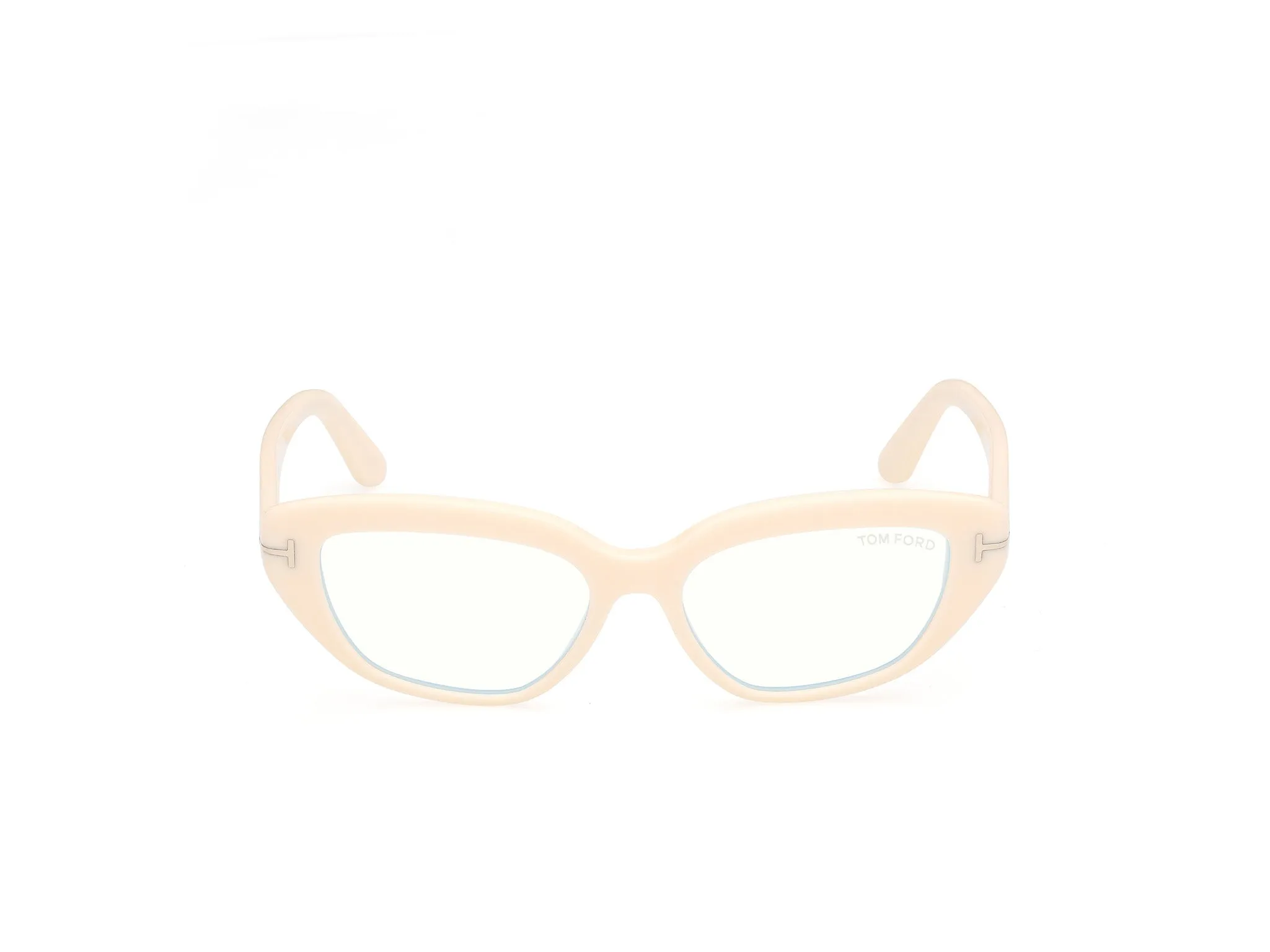 TOM FORD FT6190-B 25 Montature da vista Acetato Avorio Cat Eye Normale - immagine 2