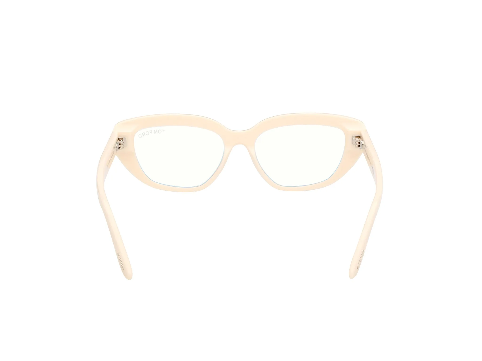 TOM FORD FT6190-B 25 Montature da vista Acetato Avorio Cat Eye Normale - immagine 4