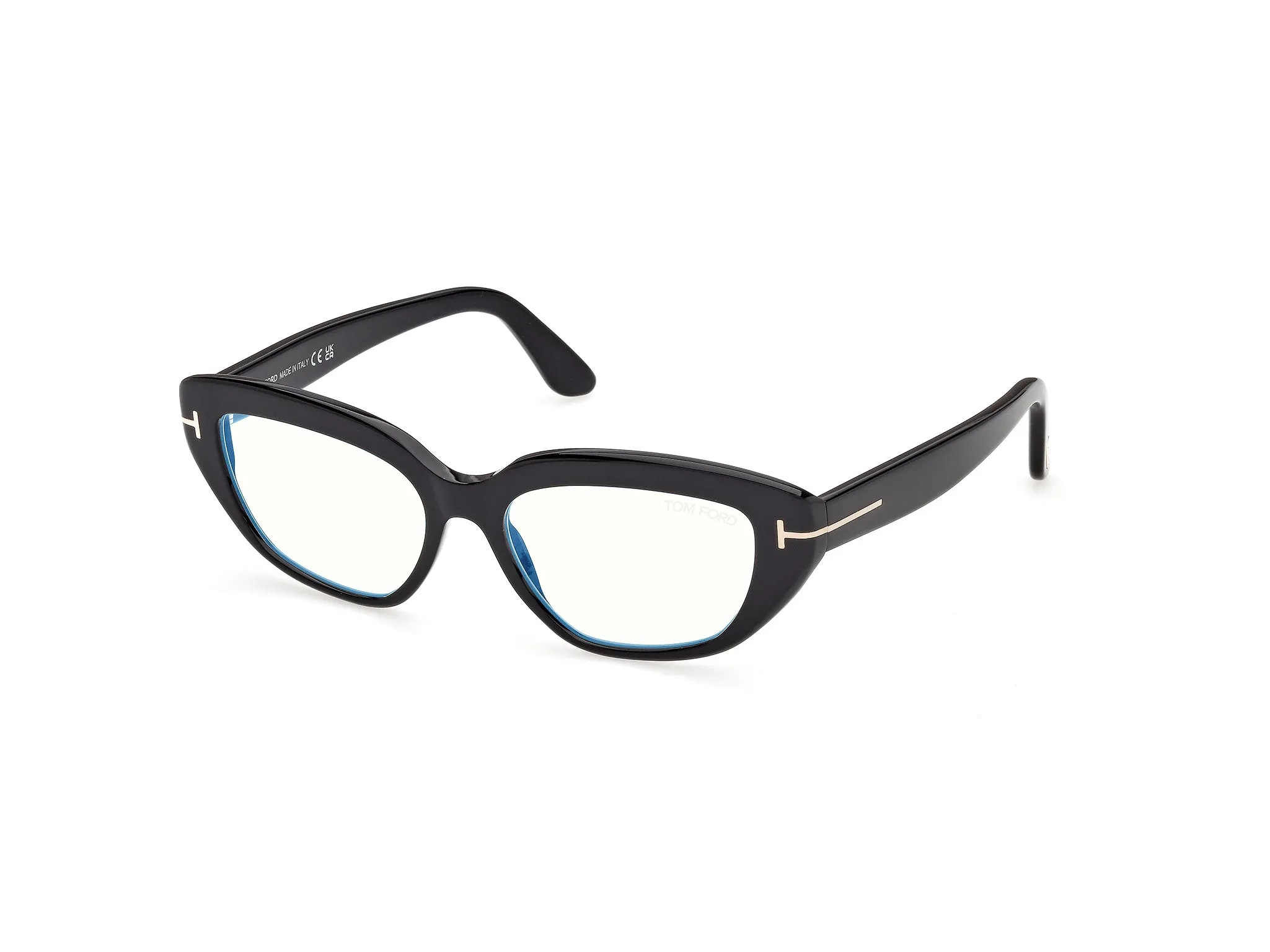 TOM FORD FT6190-B 1 Montature da vista Acetato Nero Cat Eye Normale - immagine 1