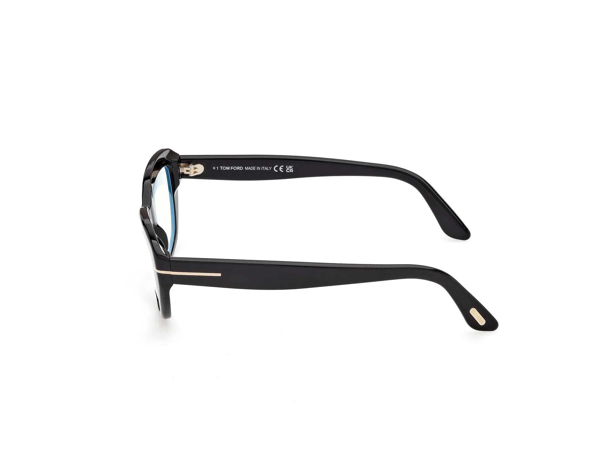 TOM FORD FT6190-B 1 Montature da vista Acetato Nero Cat Eye Normale - immagine 3