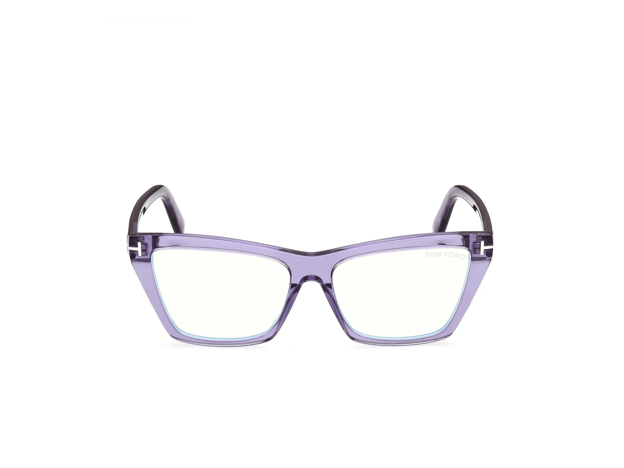 TOM FORD FT6189-B 81 Montature da vista Acetato Viola Cat Eye Normale - immagine 2