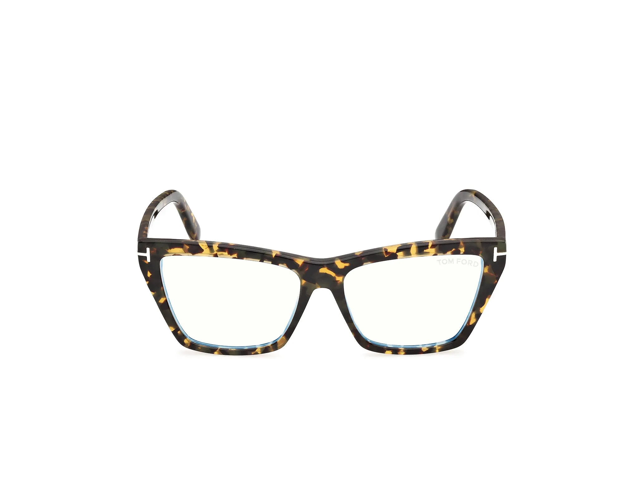 TOM FORD FT6189-B 55 Montature da vista Acetato Havana Cat Eye Normale - immagine 2