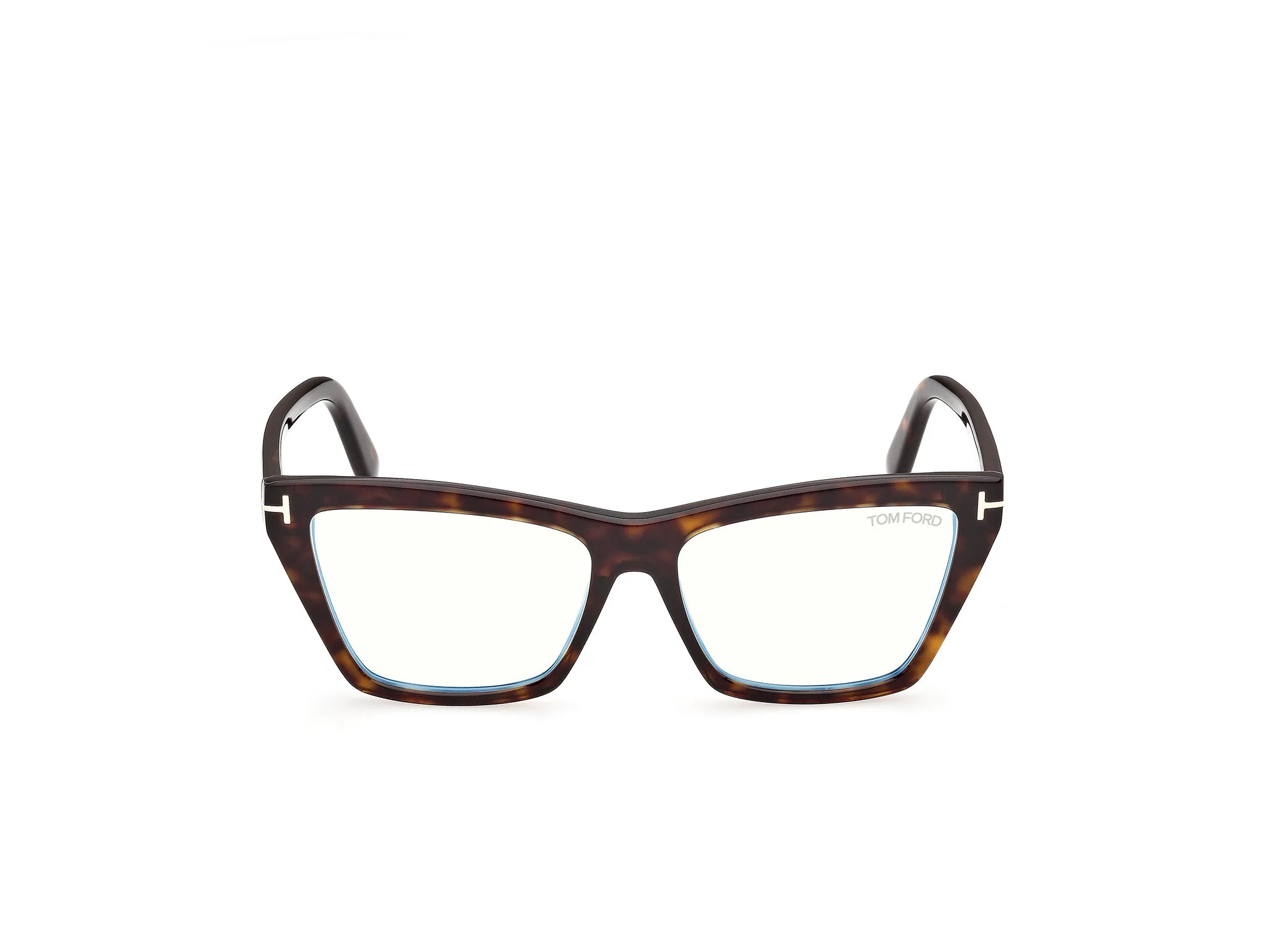 TOM FORD FT6189-B 52 Montature da vista Acetato Havana Cat Eye Normale - immagine 2