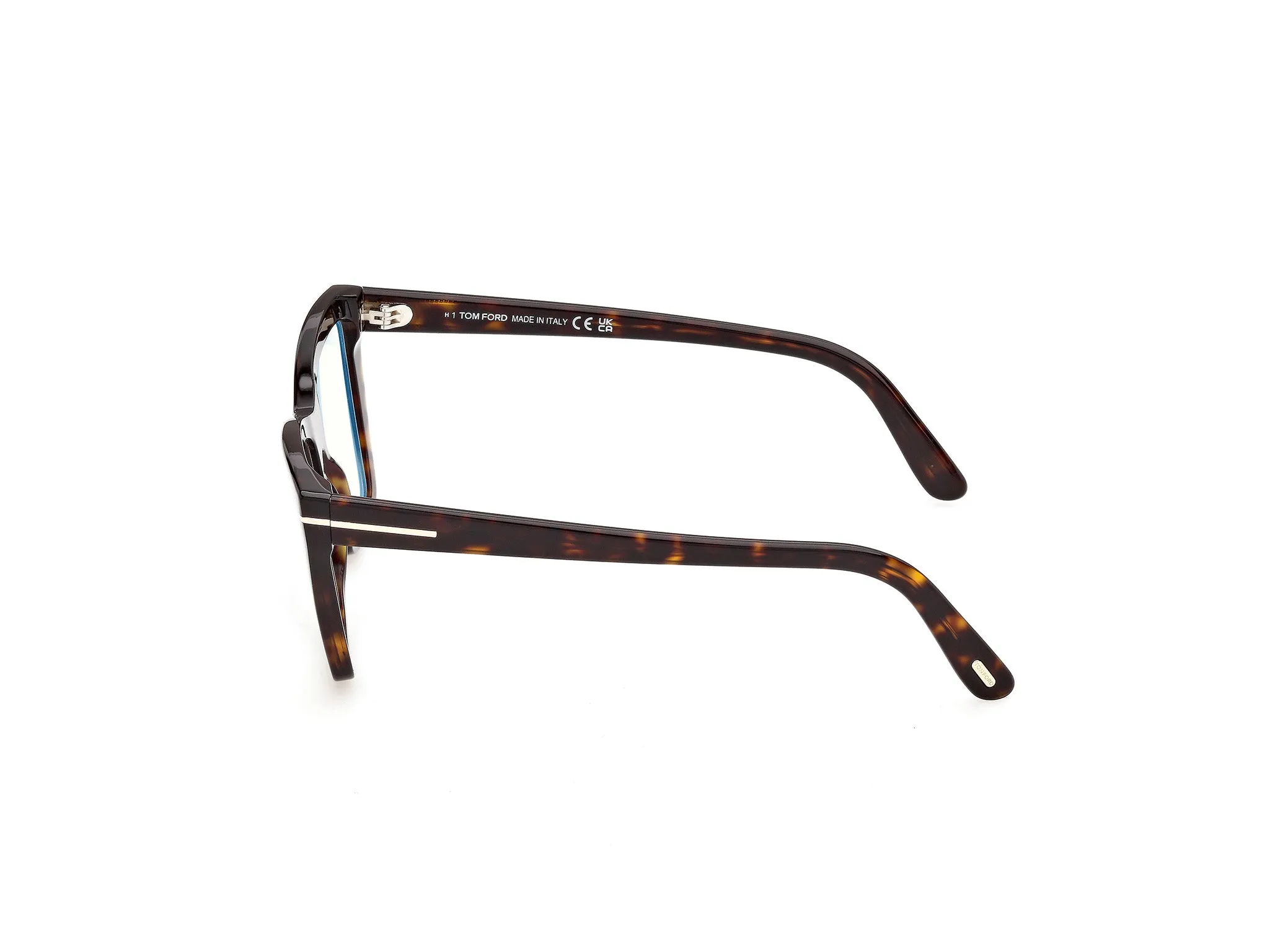 TOM FORD FT6189-B 52 Montature da vista Acetato Havana Cat Eye Normale - immagine 3