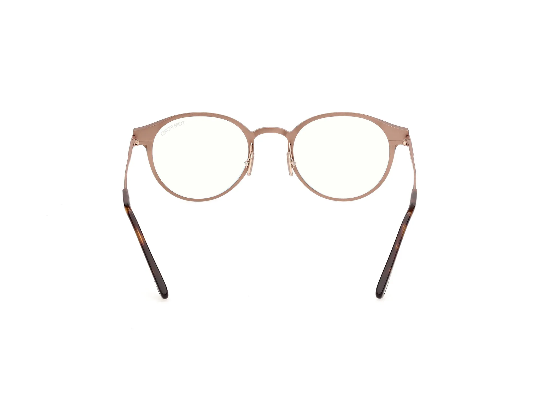 TOM FORD FT6188-B 35 Montature da vista Metallo Bronzo Rotonda Normale - immagine 4