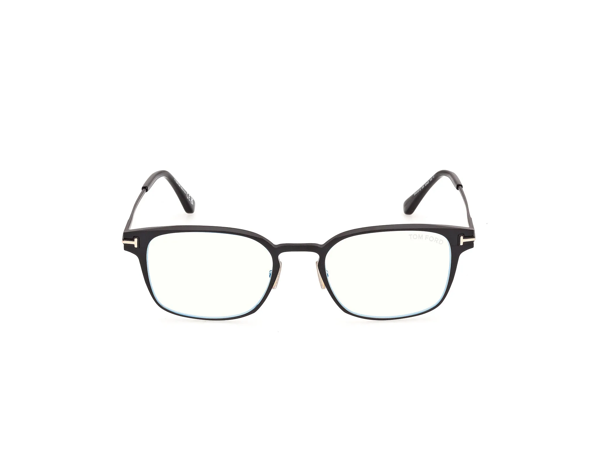 TOM FORD FT6187-B 5 Montature da vista Metallo Nero Squadrata Normale - immagine 2