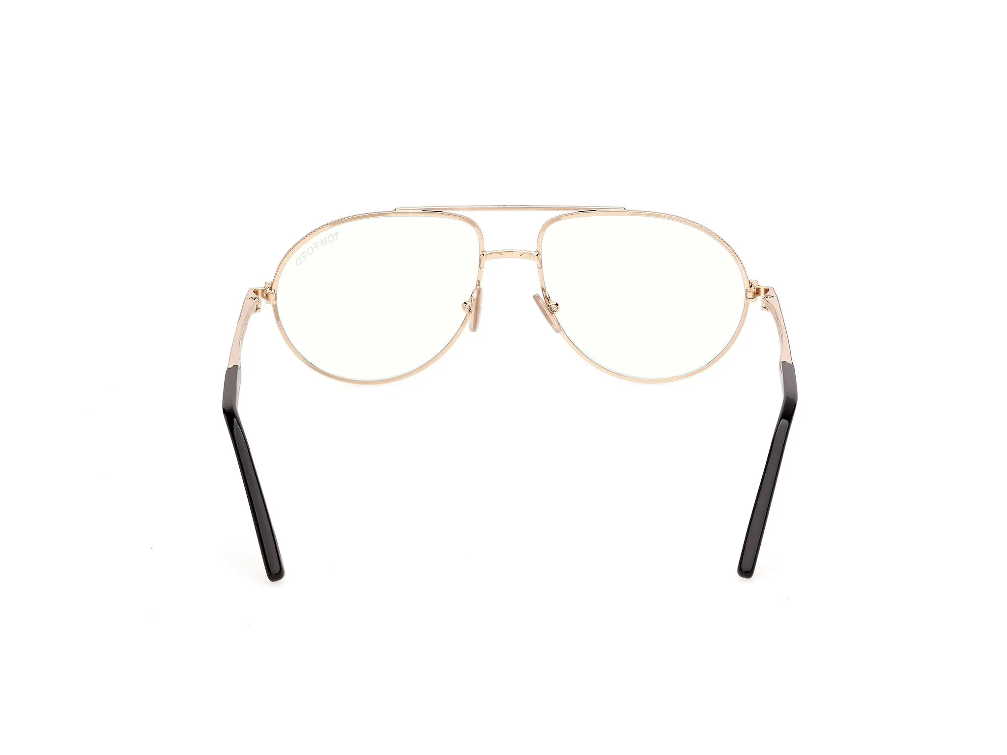 TOM FORD FT6186-B 28 Montature da vista Metallo Oro Pilot Normale - immagine 4