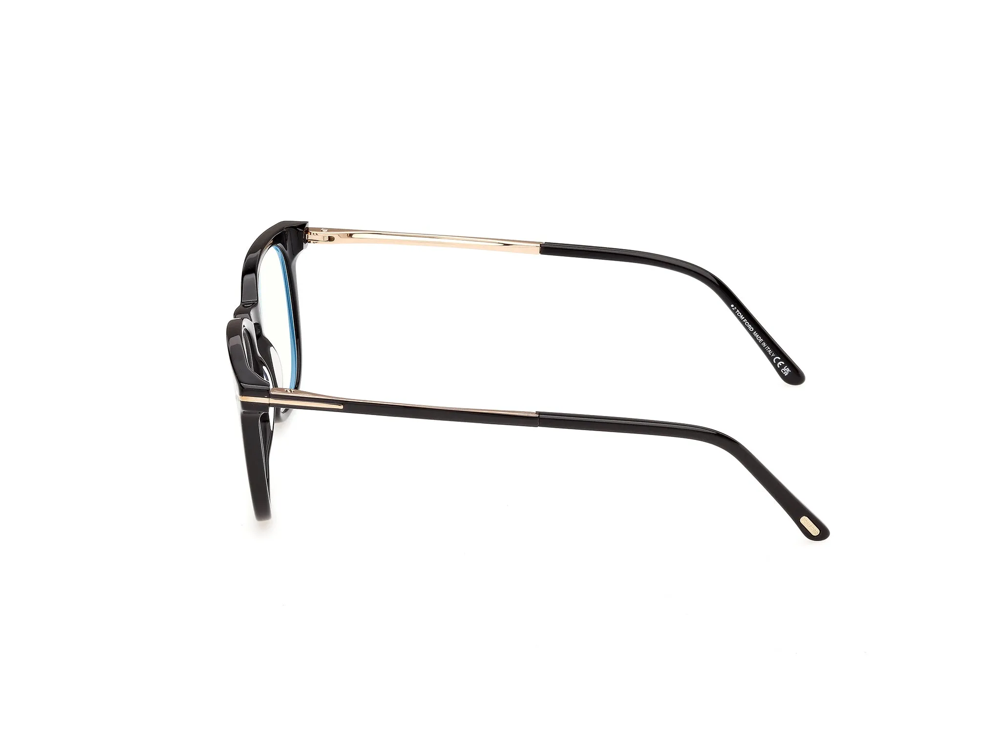 TOM FORD FT6184-B 1 Montature da vista Acetato Nero Squadrata Normale - immagine 3