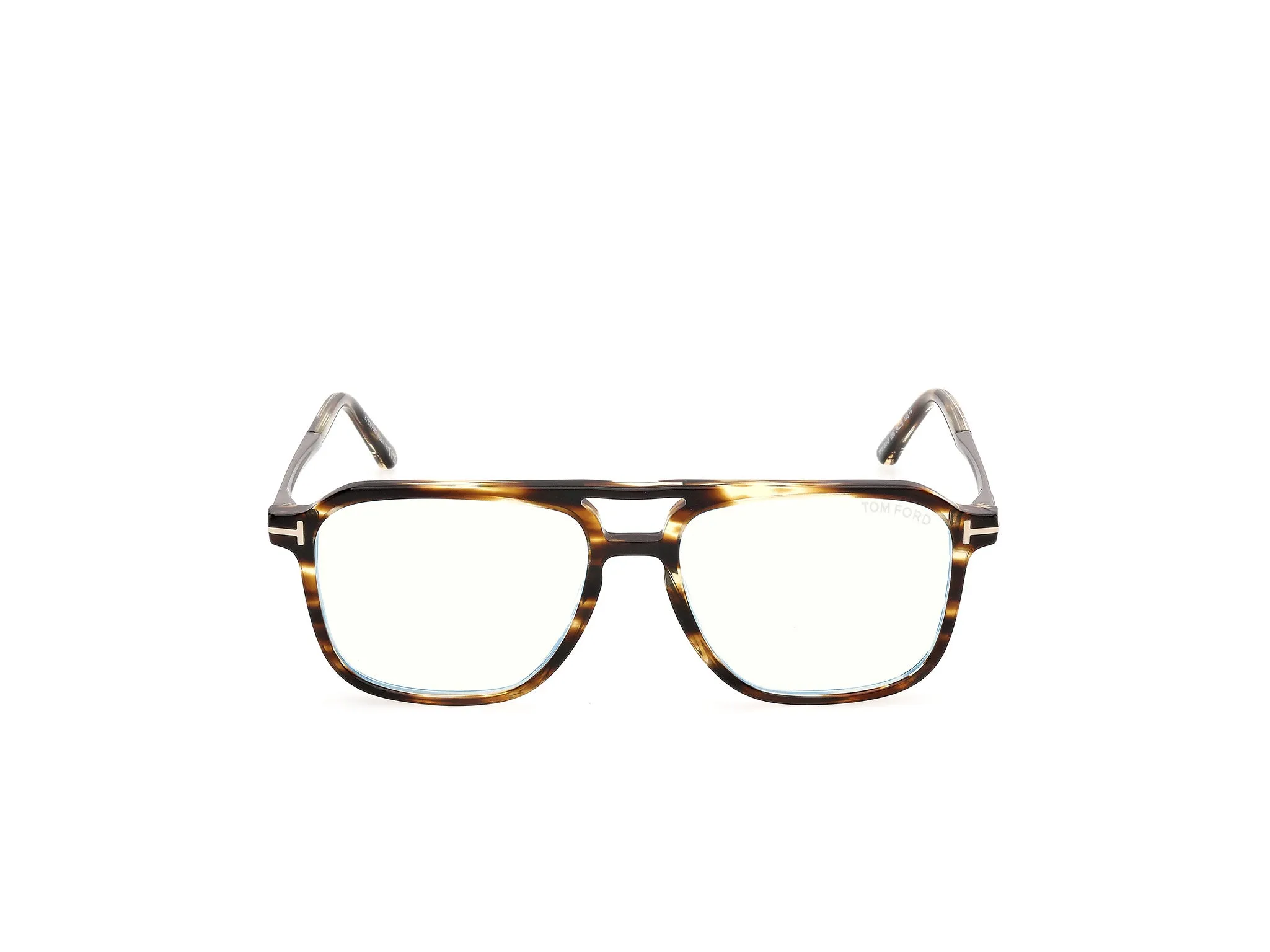 TOM FORD FT6183-B 56 Montature da vista Acetato Havana Squadrata Normale - immagine 2