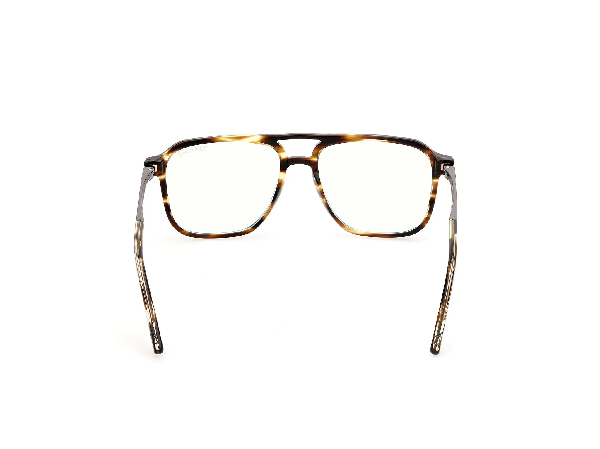 TOM FORD FT6183-B 56 Montature da vista Acetato Havana Squadrata Normale - immagine 4