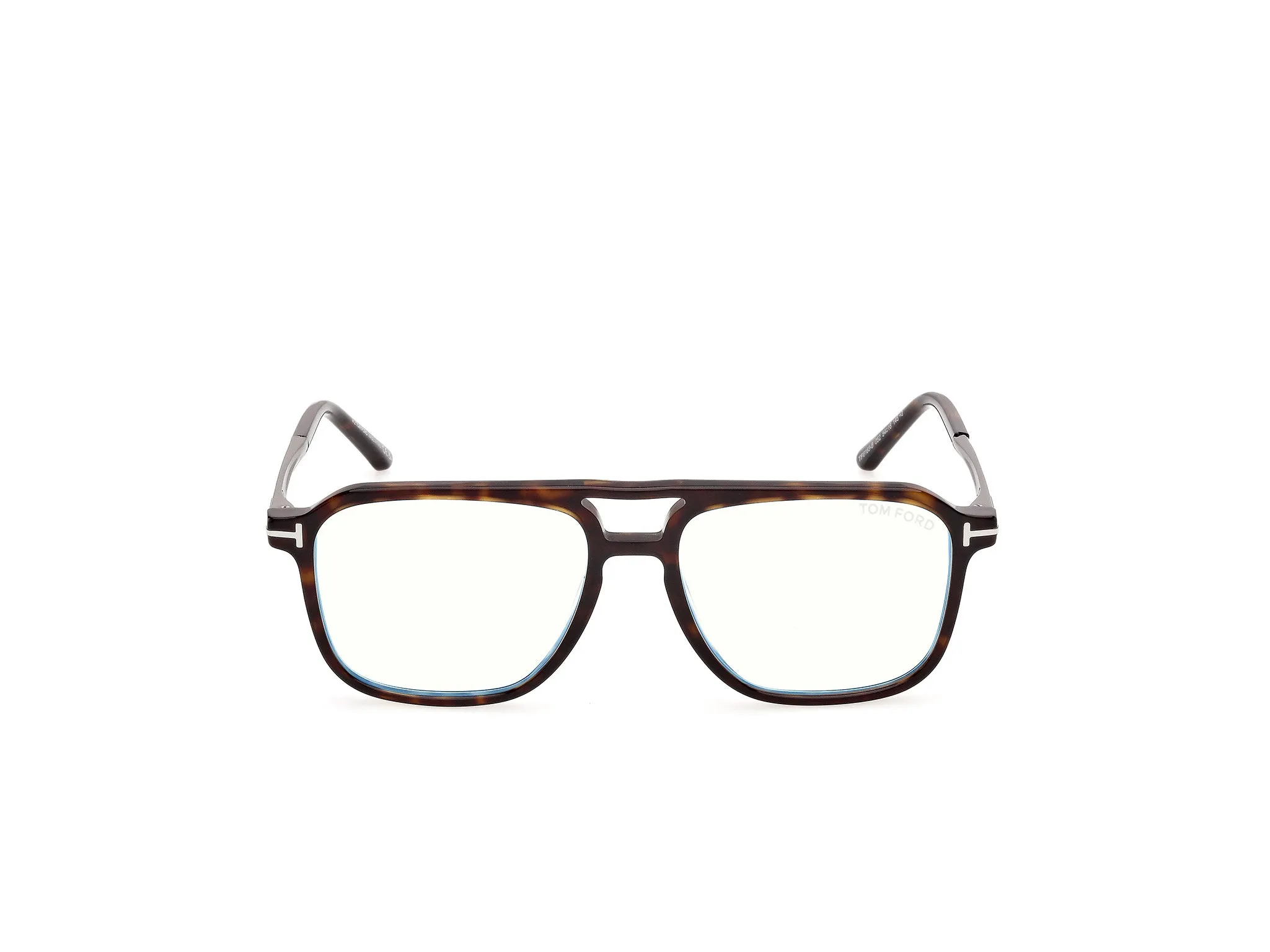 TOM FORD FT6183-B 52 Montature da vista Acetato Havana Squadrata Normale - immagine 2