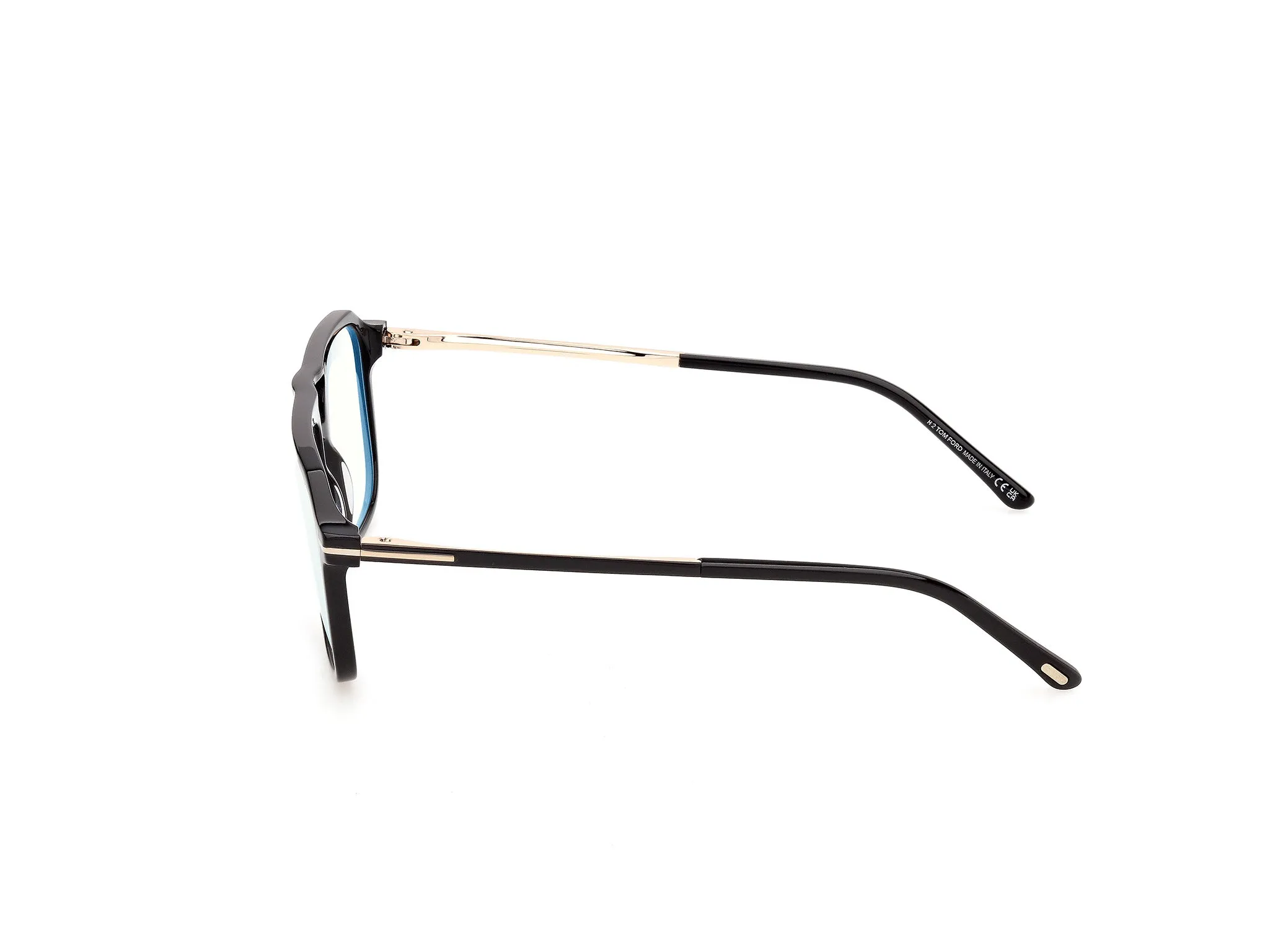TOM FORD FT6183-B 1 Montature da vista Acetato Nero Squadrata Normale - immagine 3