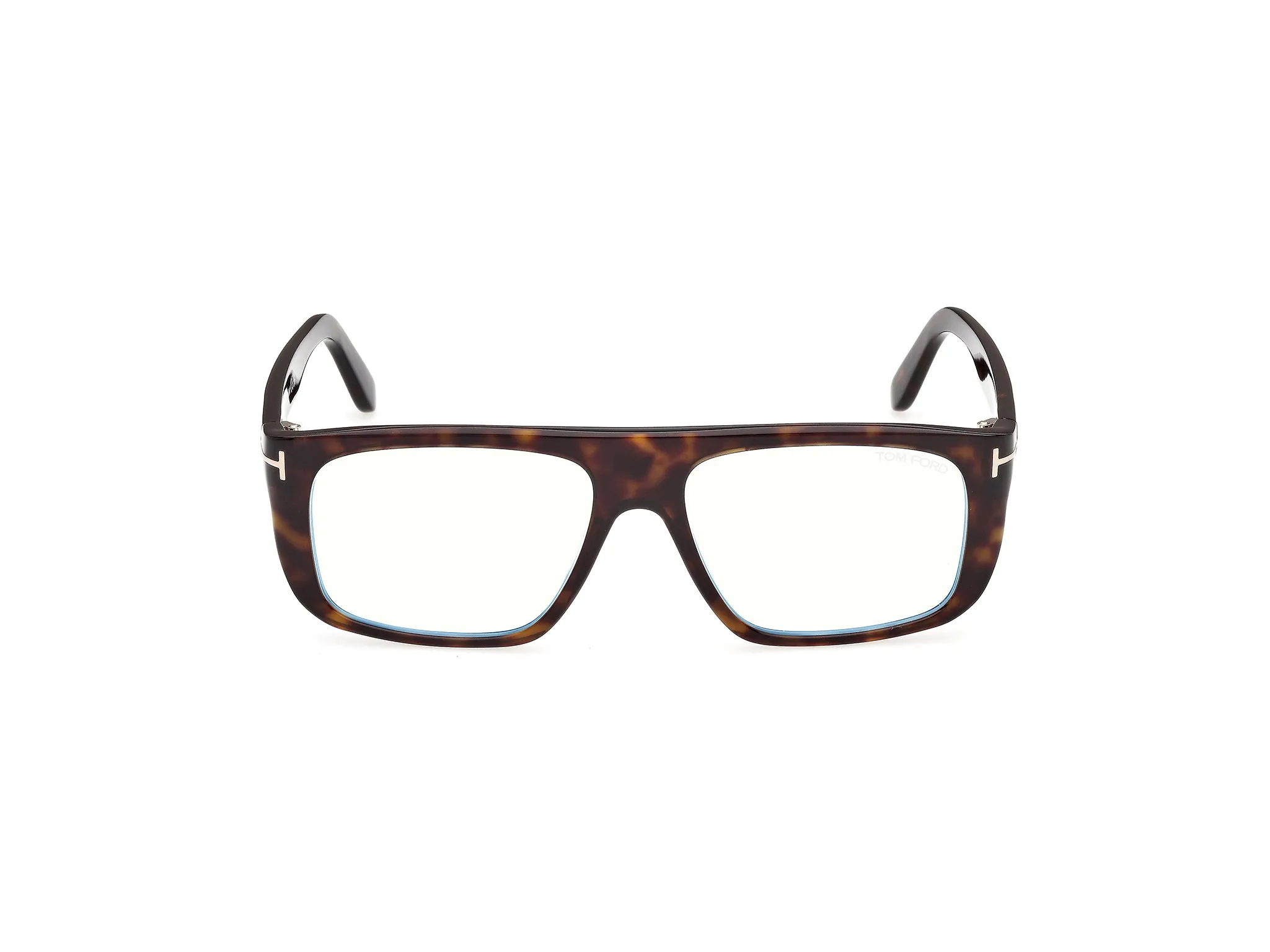 TOM FORD FT6182-B 52 Montature da vista Acetato Havana Pilot Normale - immagine 2
