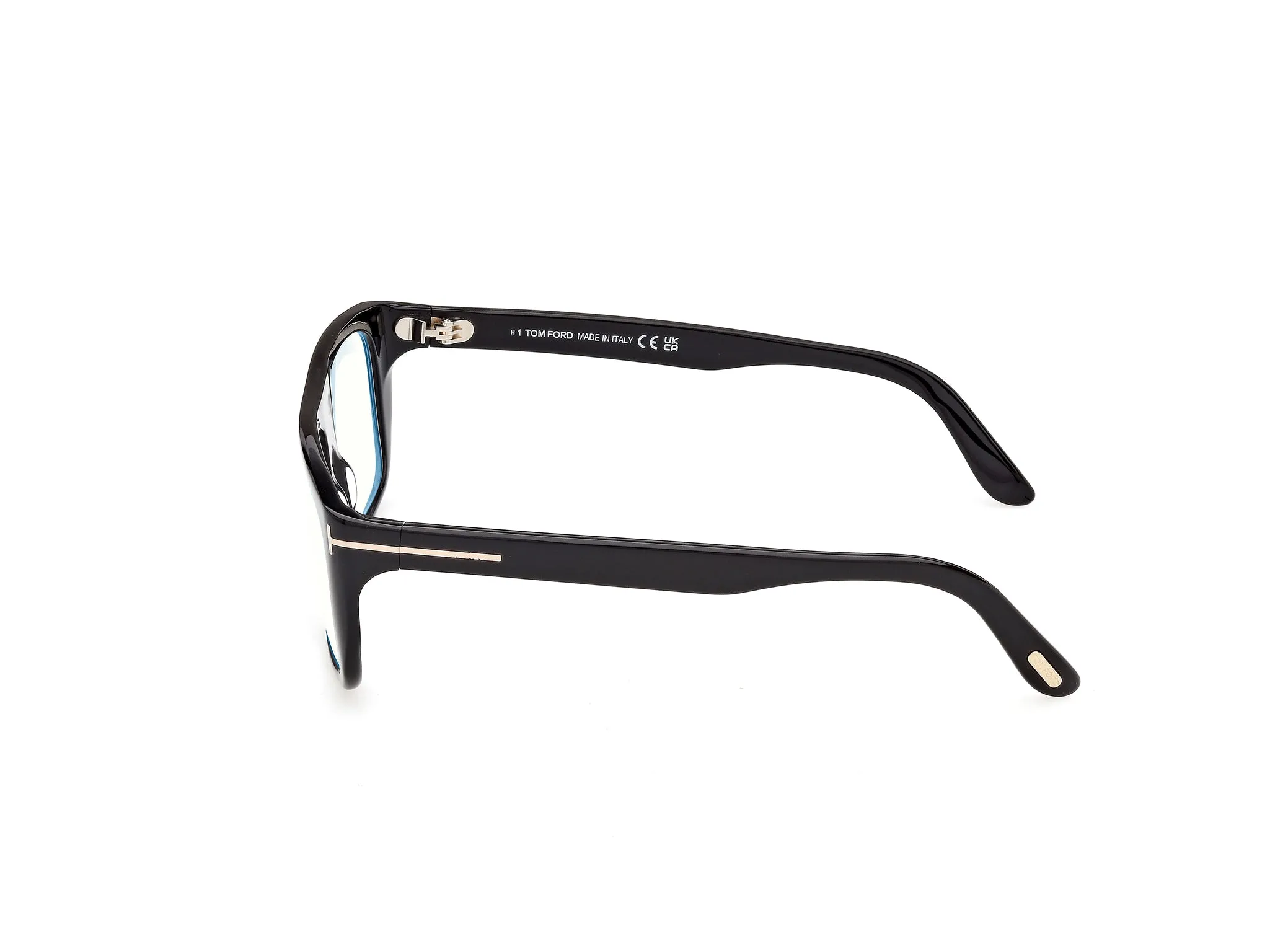 TOM FORD FT6182-B 1 Montature da vista Acetato Nero Pilot Normale - immagine 3