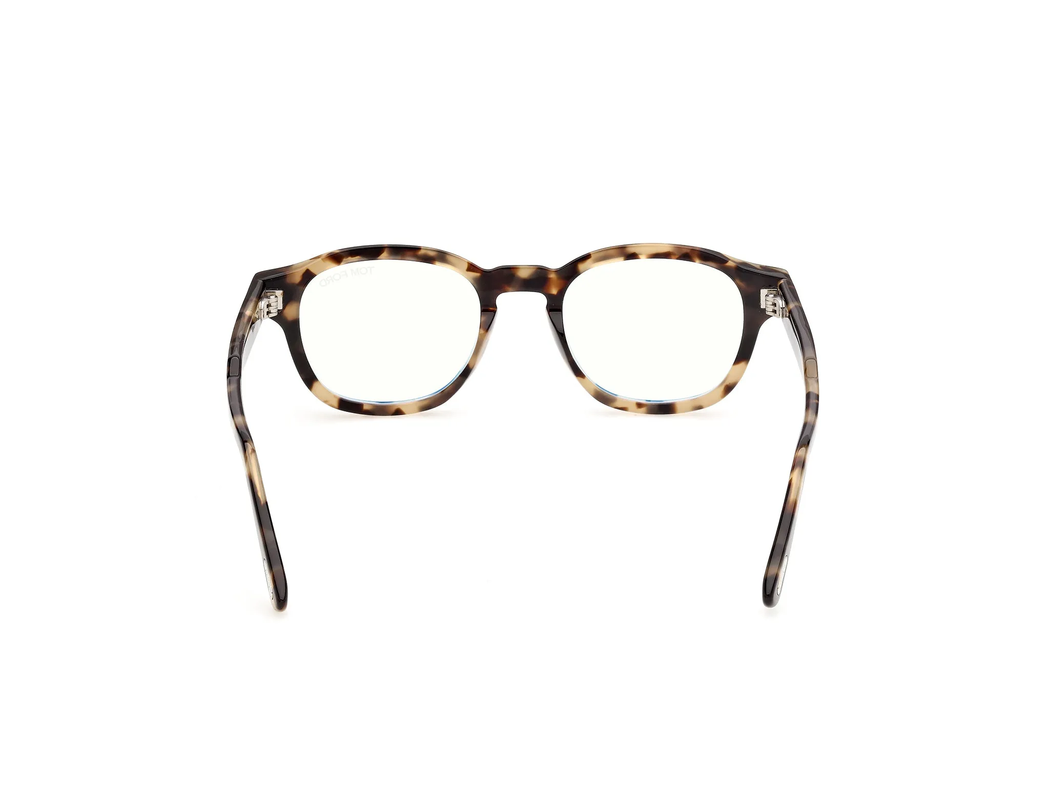 TOM FORD FT6181-B 55 Montature da vista Acetato Havana Rotonda Normale - immagine 4
