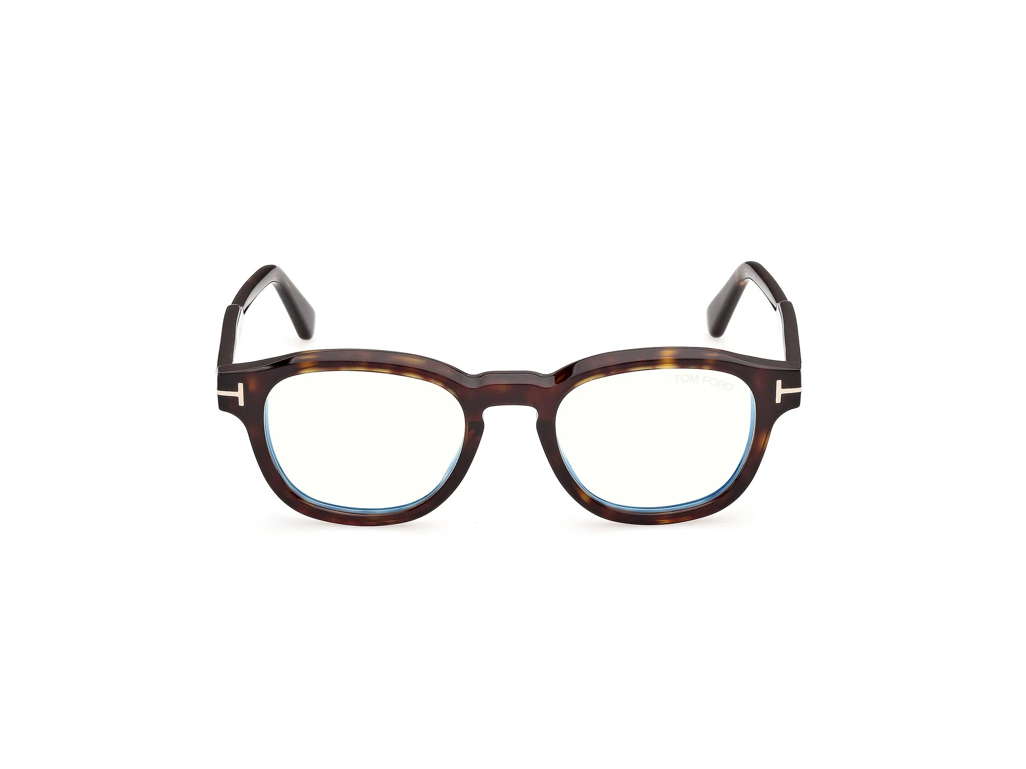 TOM FORD FT6181-B 52 Montature da vista Acetato Havana Rotonda Normale - immagine 2
