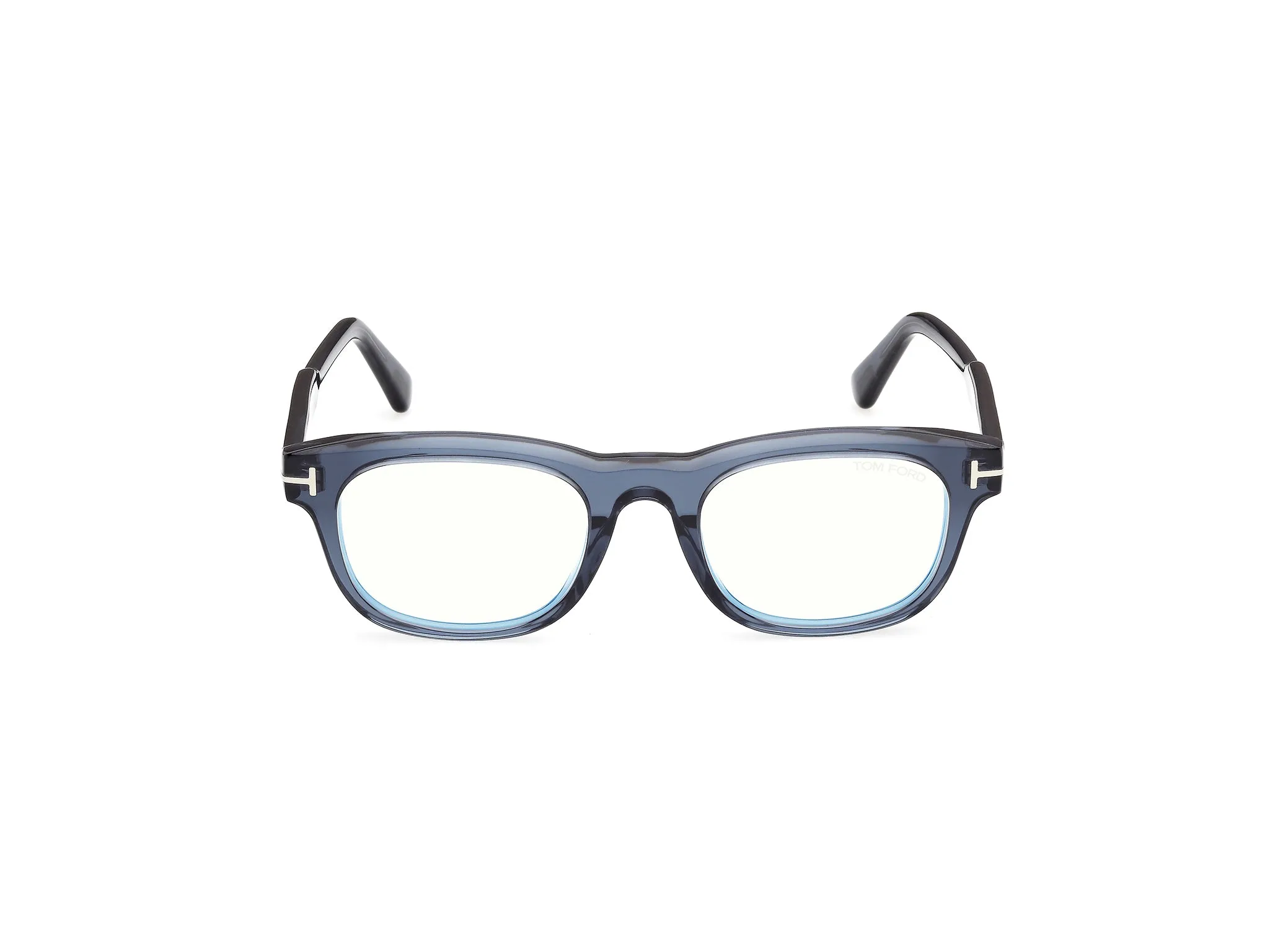TOM FORD FT6180-B 90 Montature da vista Acetato Blu Squadrata Normale - immagine 2
