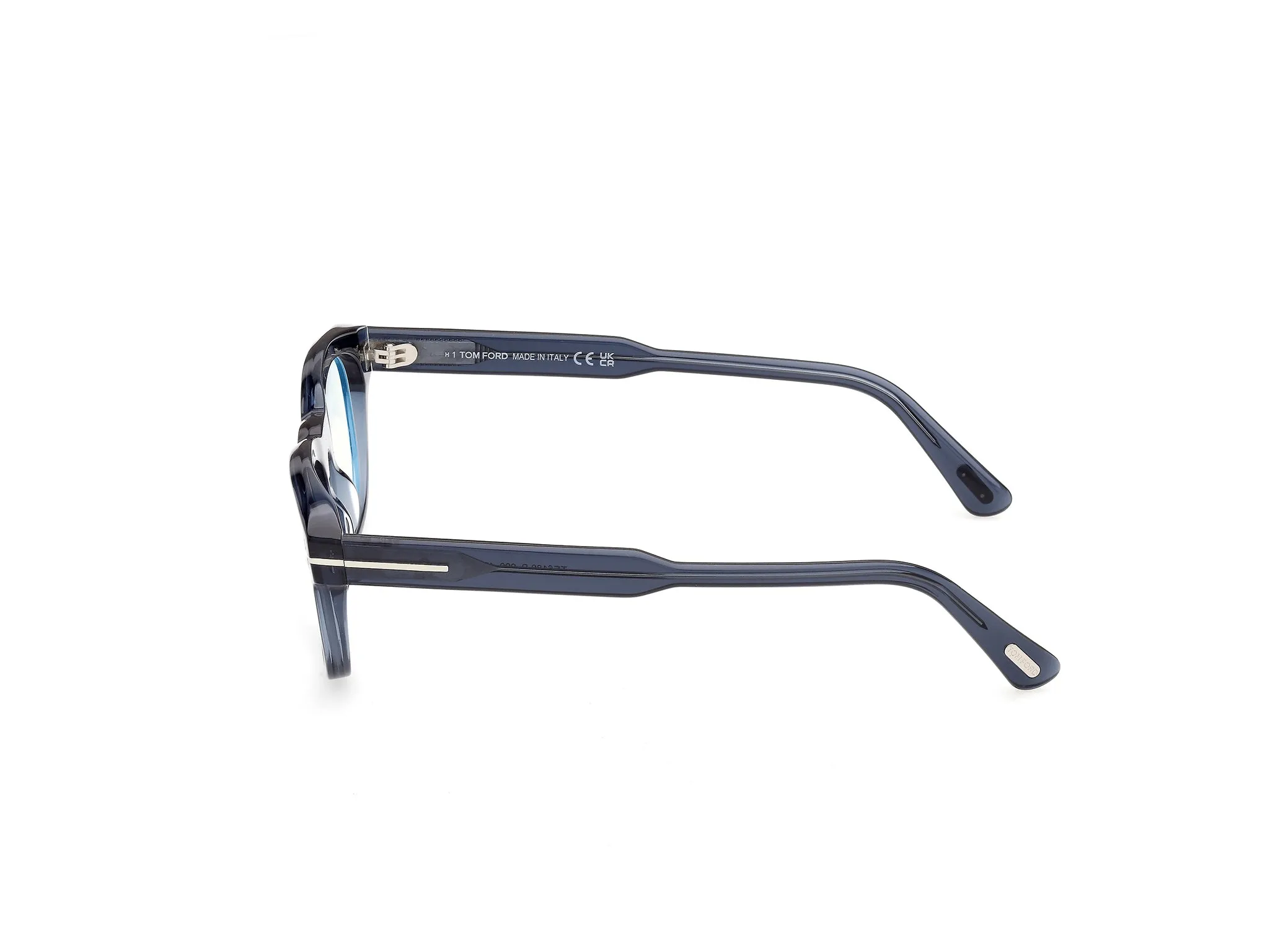 TOM FORD FT6180-B 90 Montature da vista Acetato Blu Squadrata Normale - immagine 3