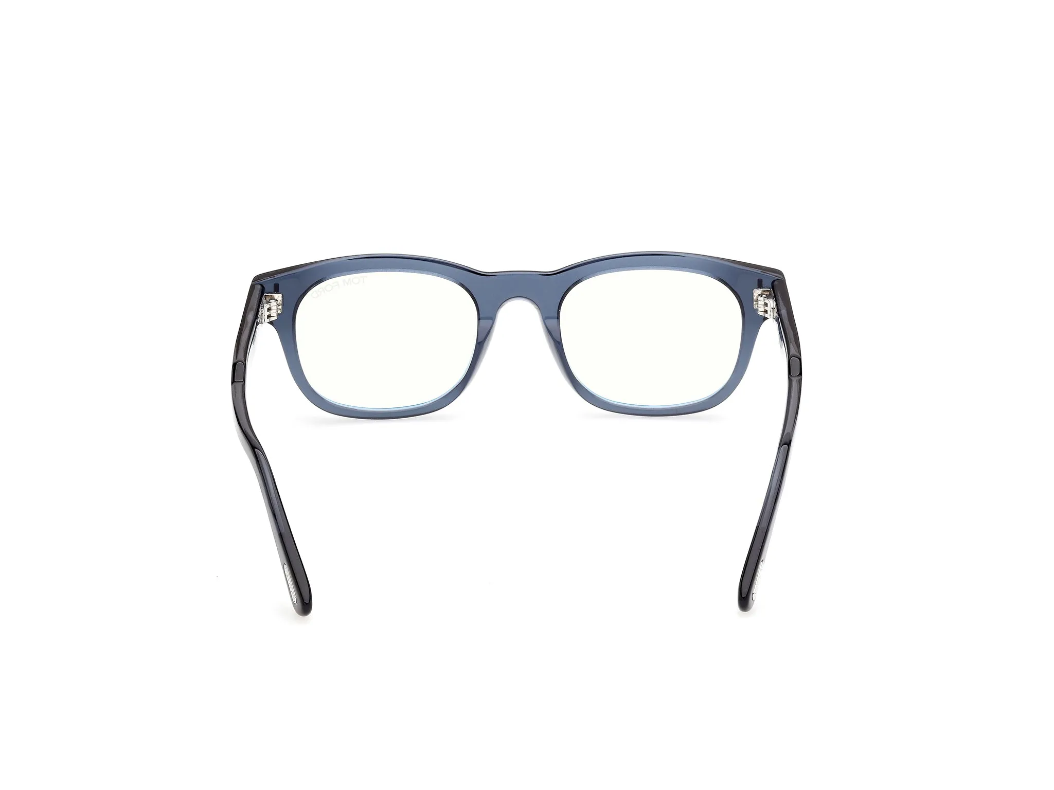TOM FORD FT6180-B 90 Montature da vista Acetato Blu Squadrata Normale - immagine 4