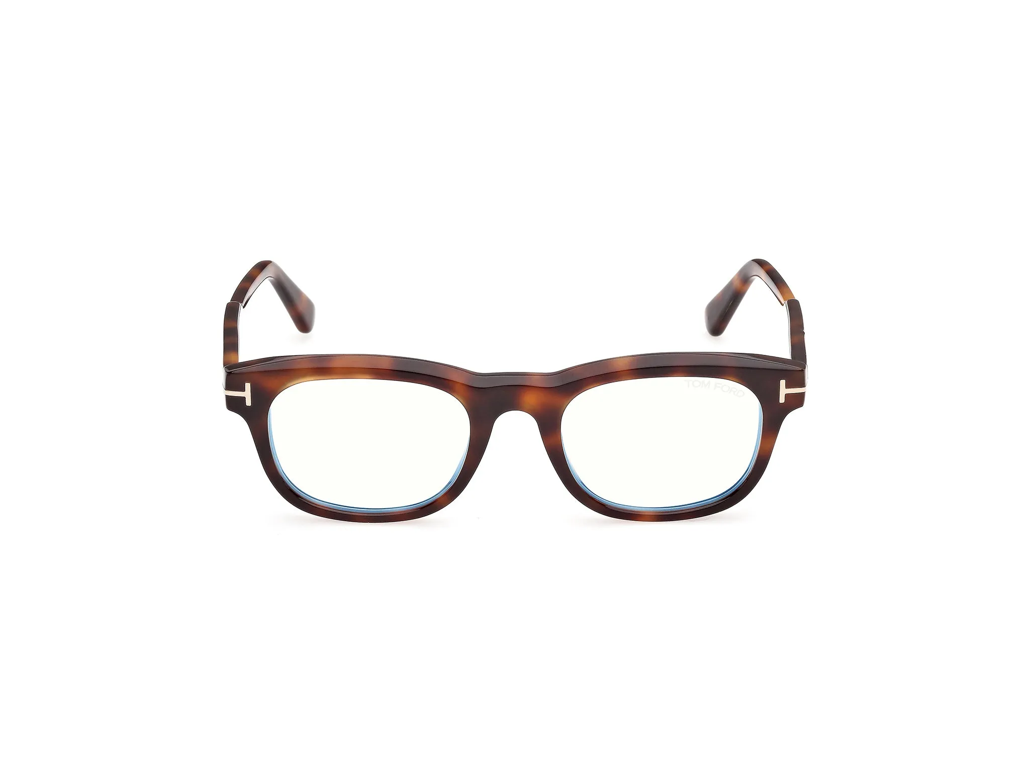 TOM FORD FT6180-B 53 Montature da vista Acetato Havana Squadrata Normale - immagine 2