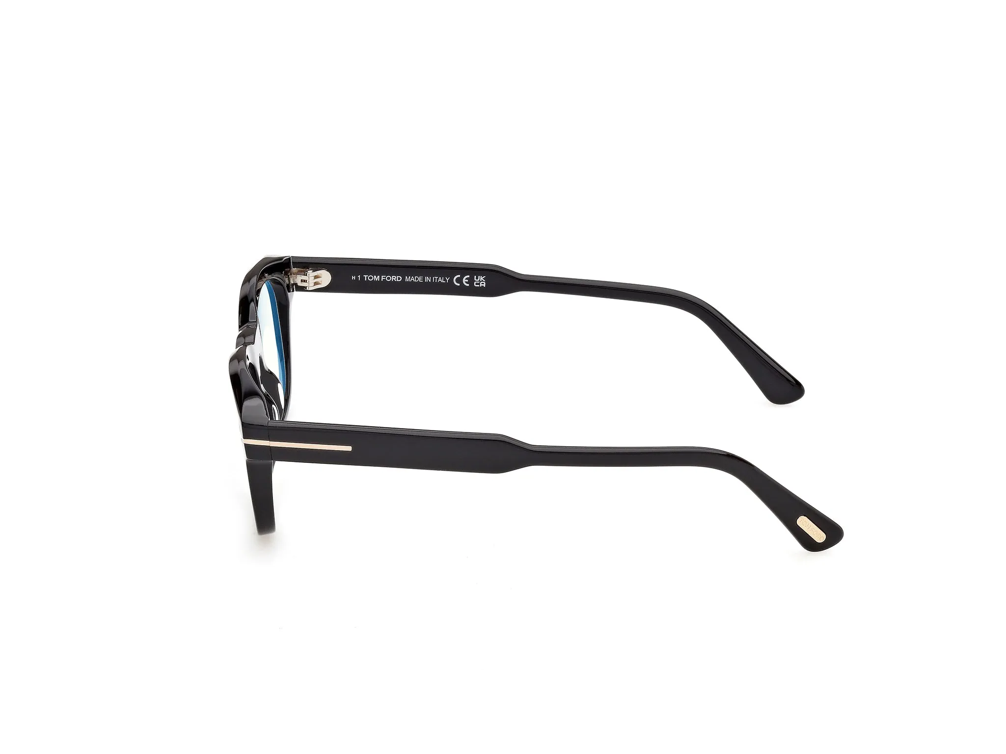 TOM FORD FT6180-B 1 Montature da vista Acetato Nero Squadrata Normale - immagine 3
